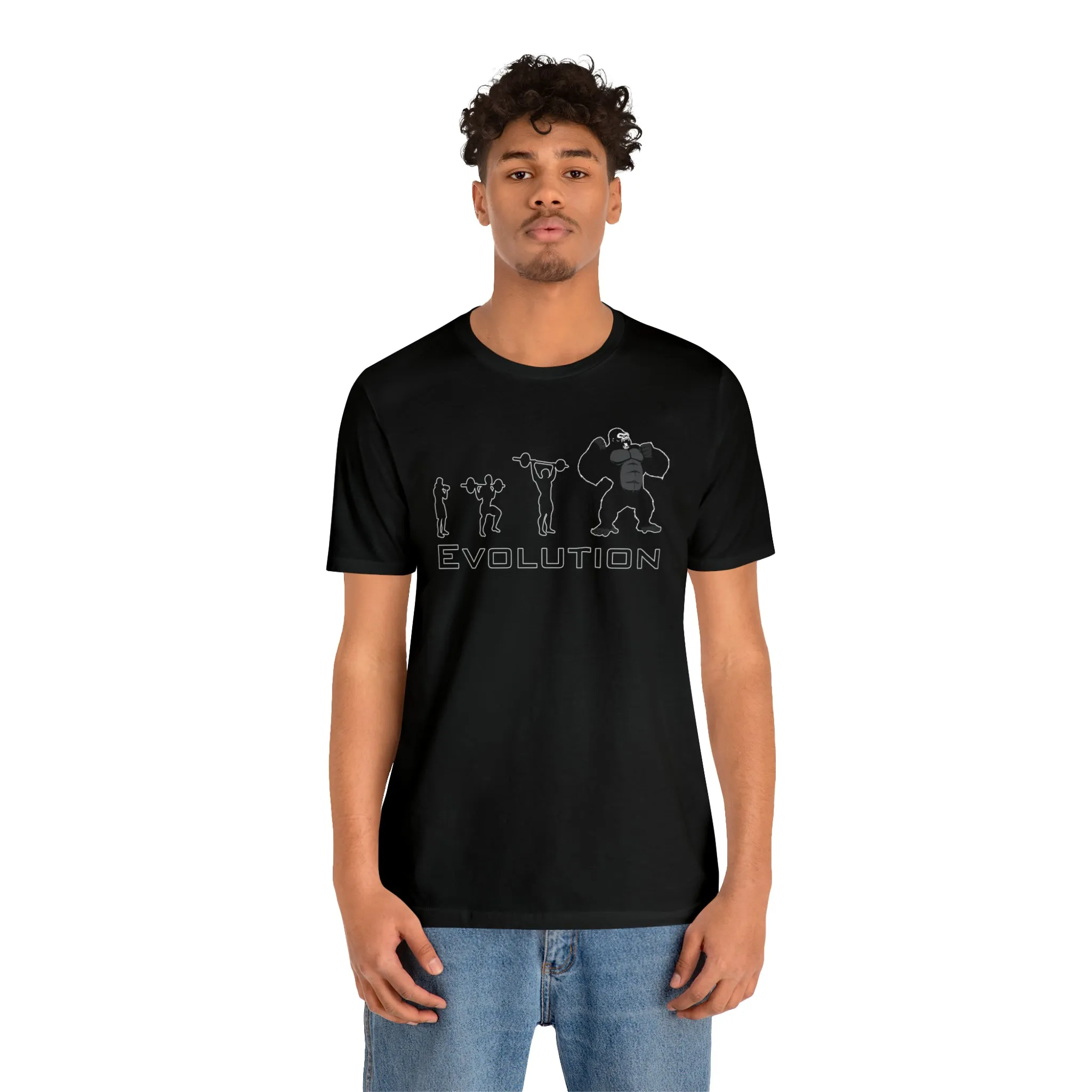 Evolution Chalked Design Fitness T-Shirt