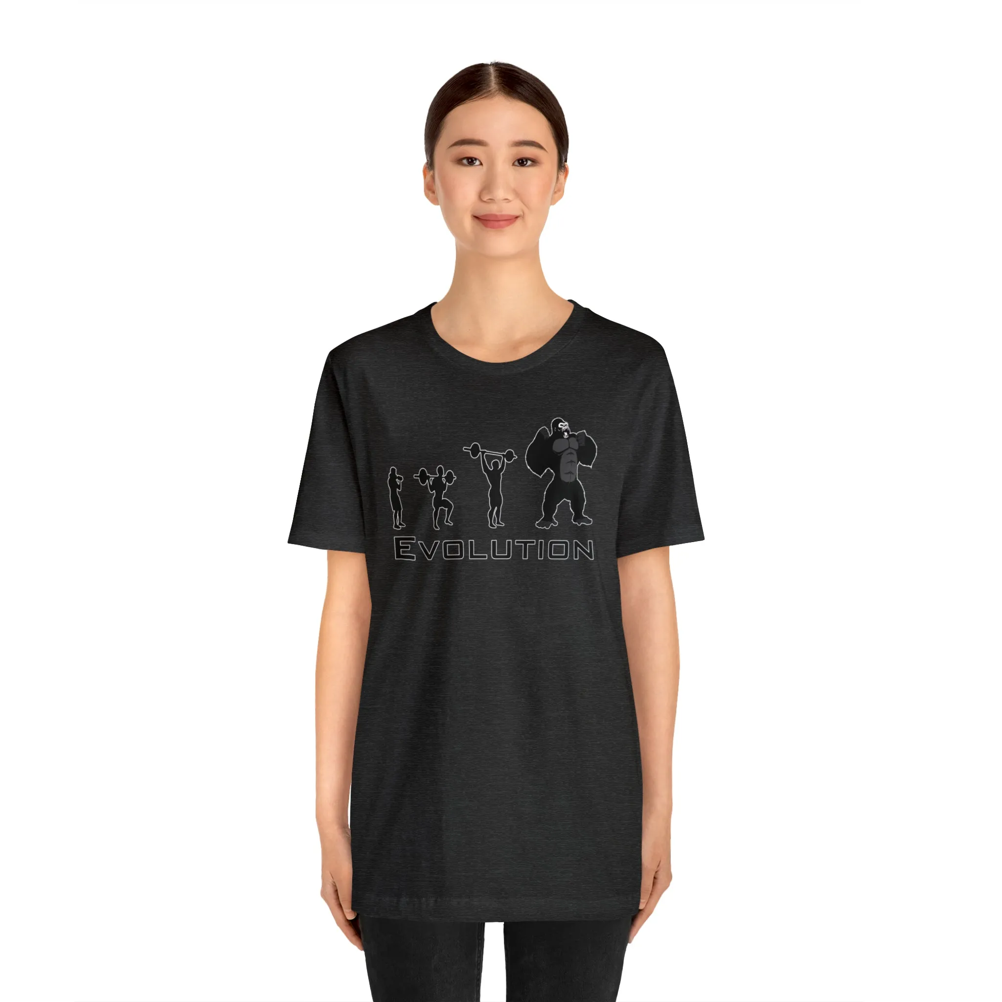 Evolution Chalked Design Fitness T-Shirt