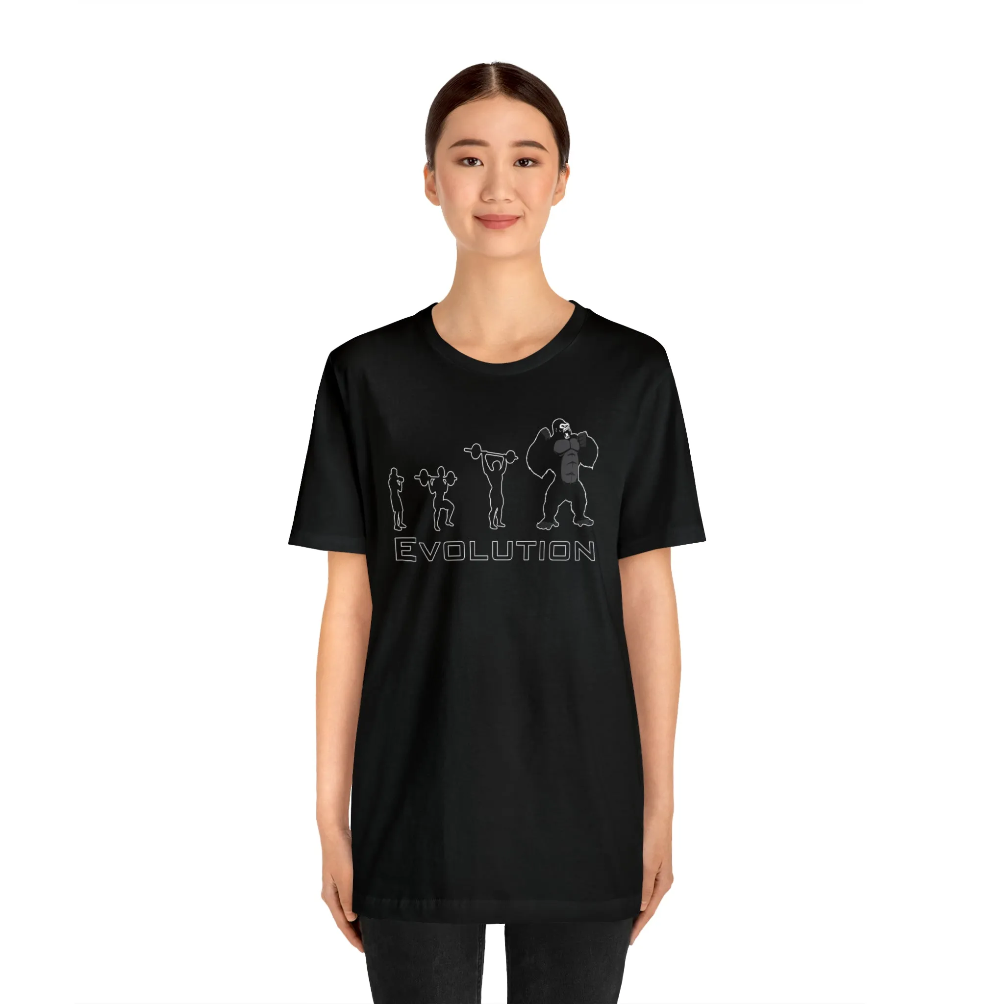 Evolution Chalked Design Fitness T-Shirt