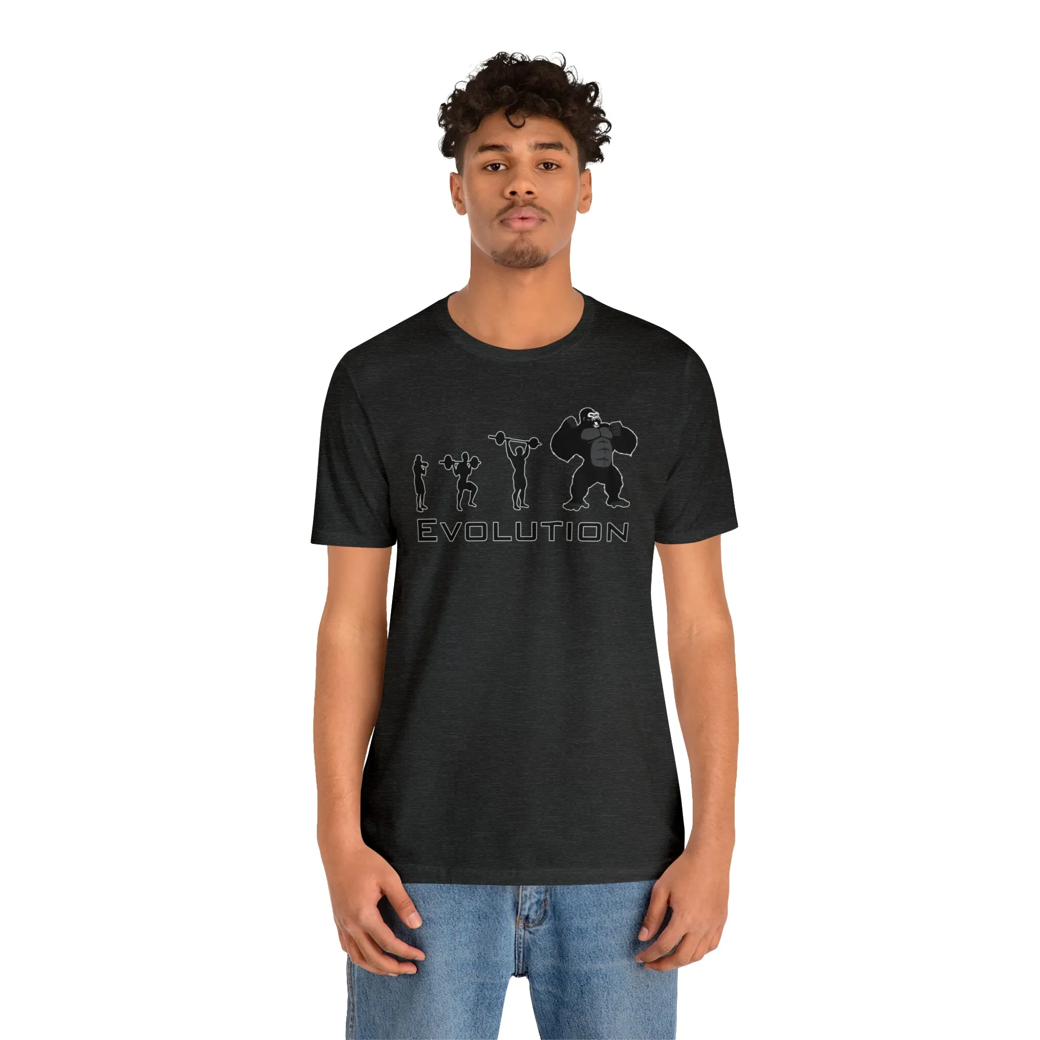 Evolution Chalked Design Fitness T-Shirt