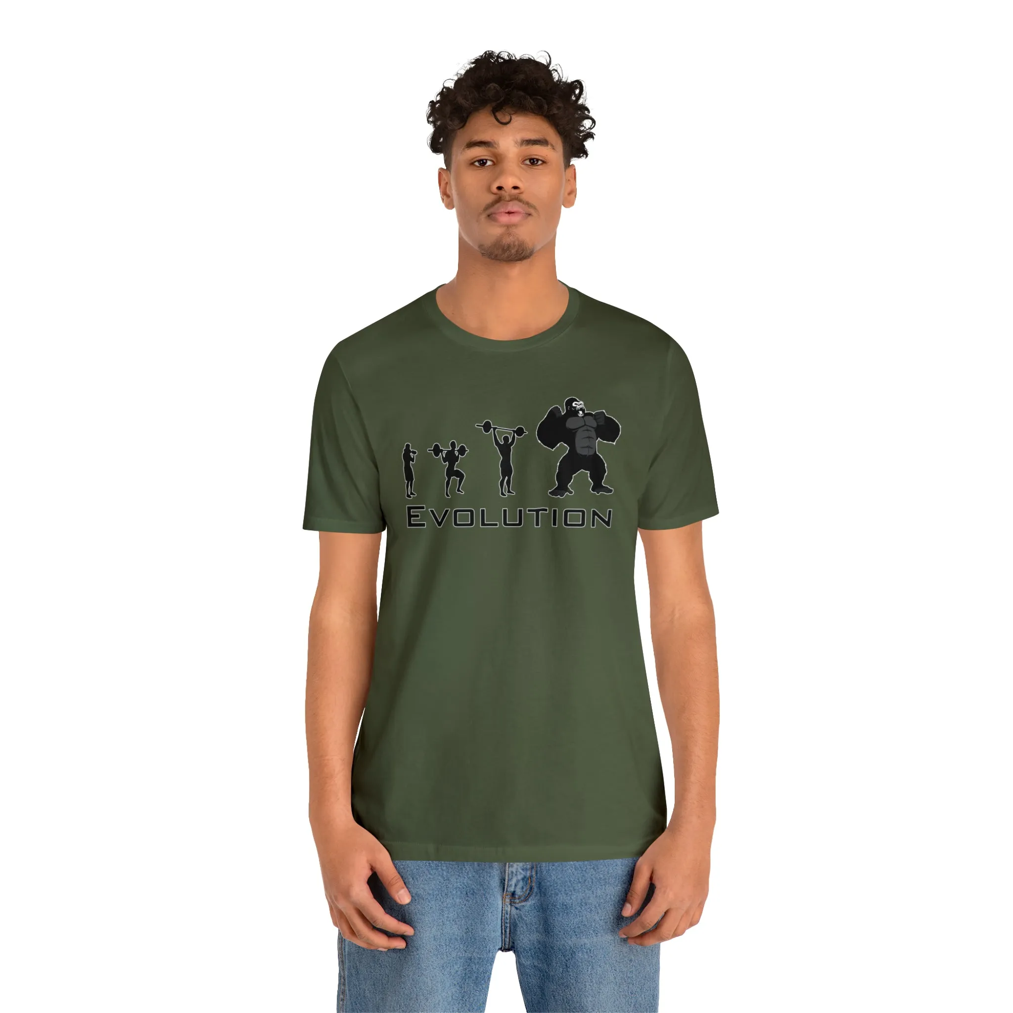Evolution Chalked Design Fitness T-Shirt