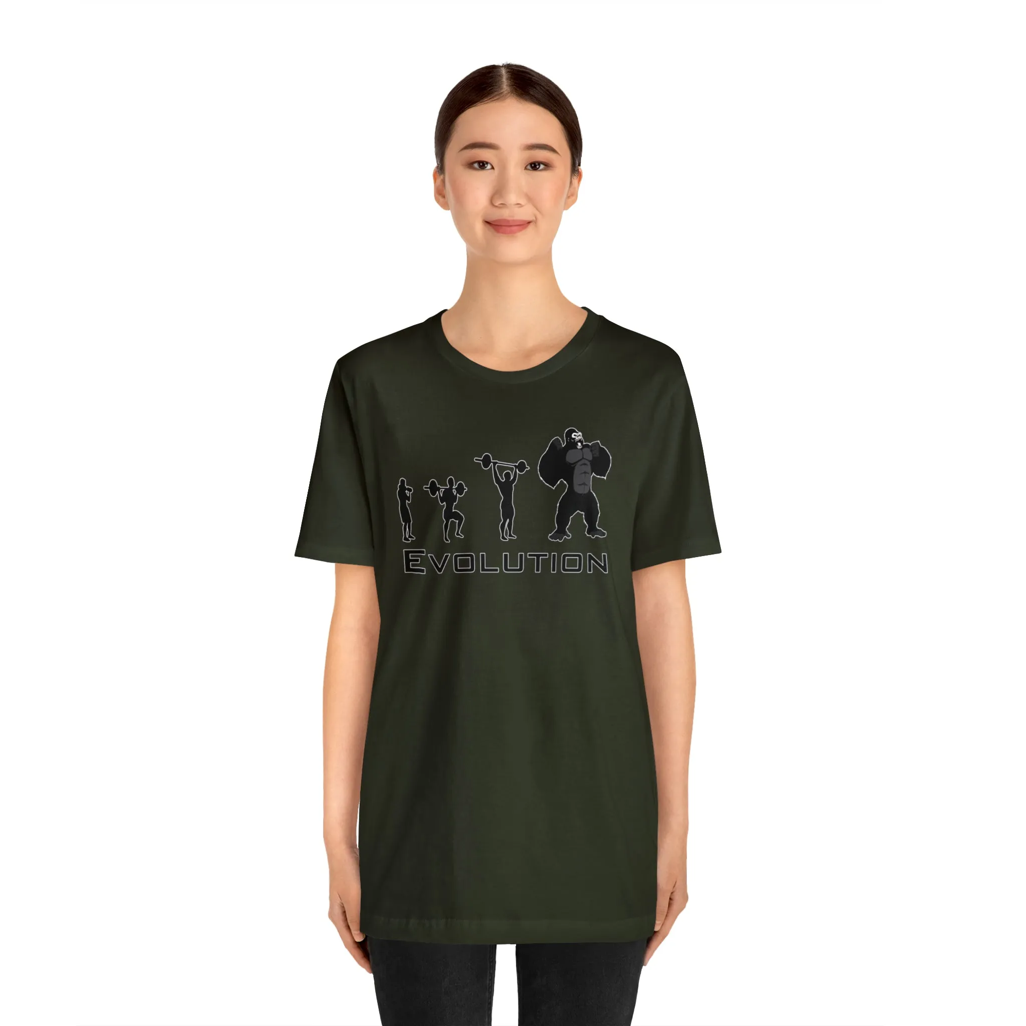 Evolution Chalked Design Fitness T-Shirt