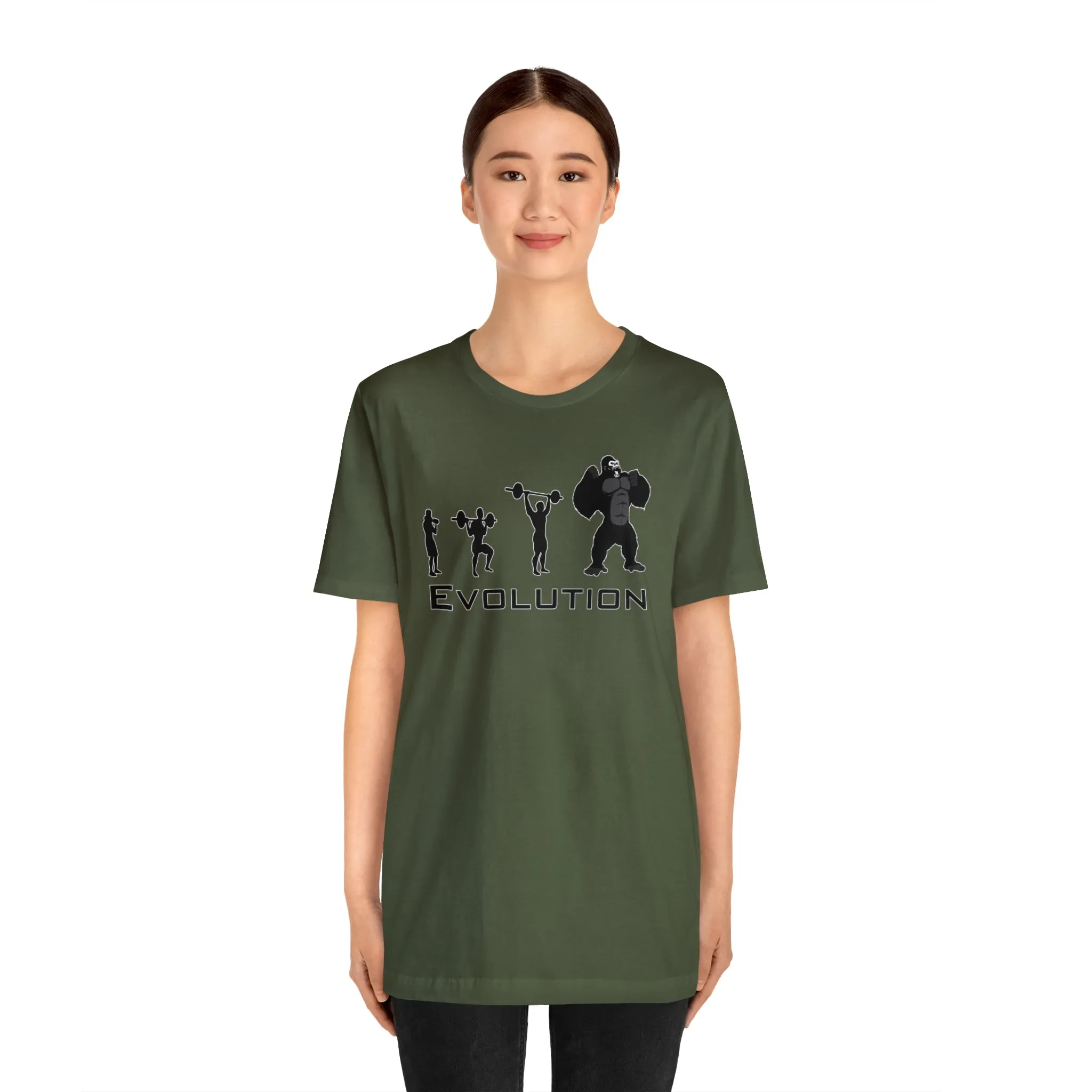 Evolution Chalked Design Fitness T-Shirt