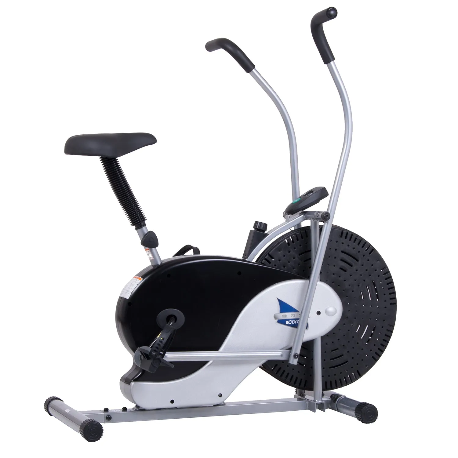 Exercise Upright Stationary Fan Bike W/ Updated Softer & Adjustable Seat