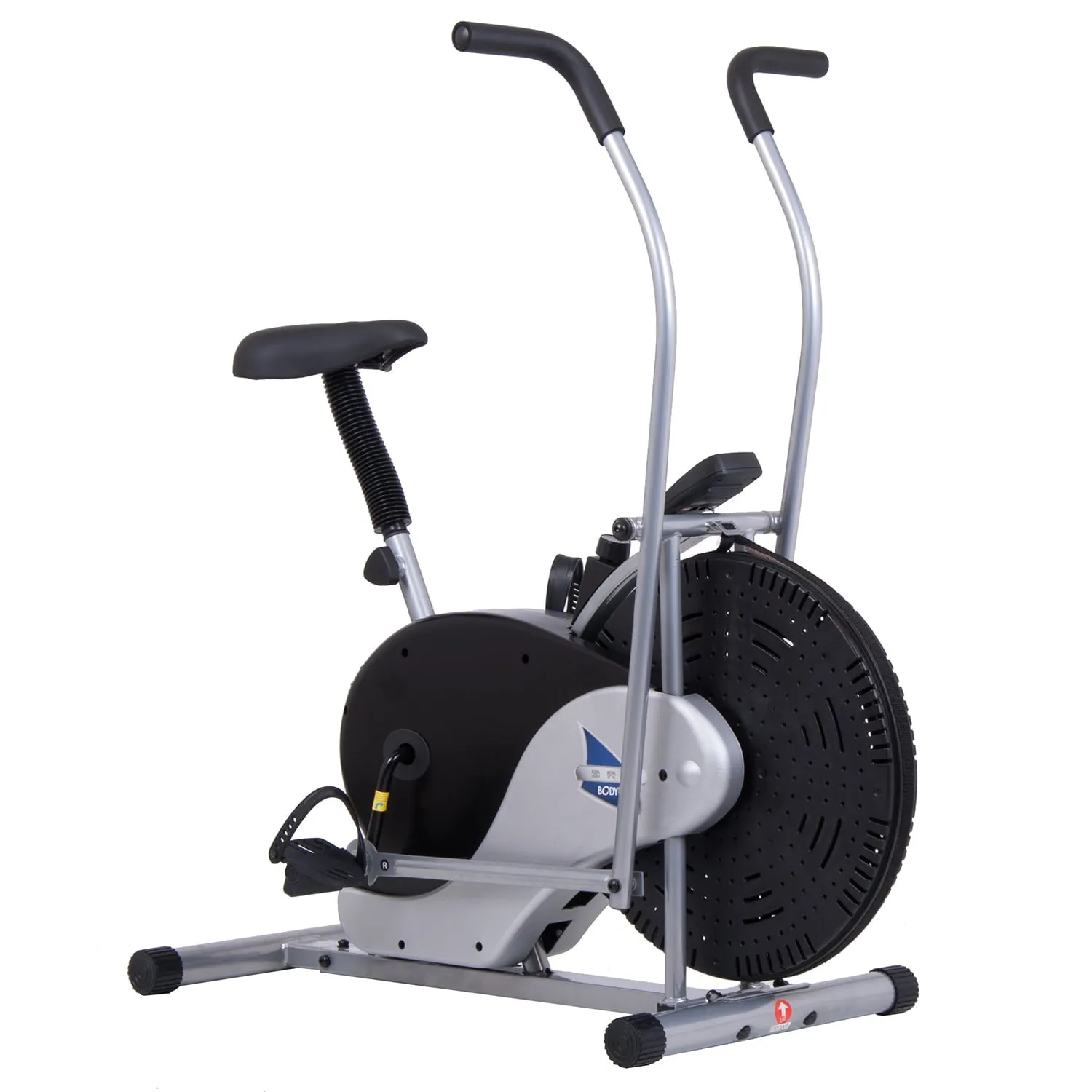 Exercise Upright Stationary Fan Bike W/ Updated Softer & Adjustable Seat