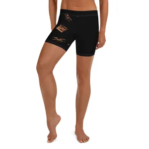 Fire Camo / Black Shorts