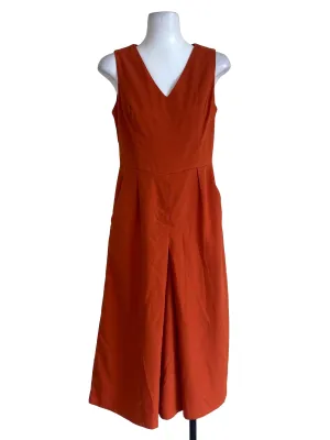 Fire V Neck Jumpsuits