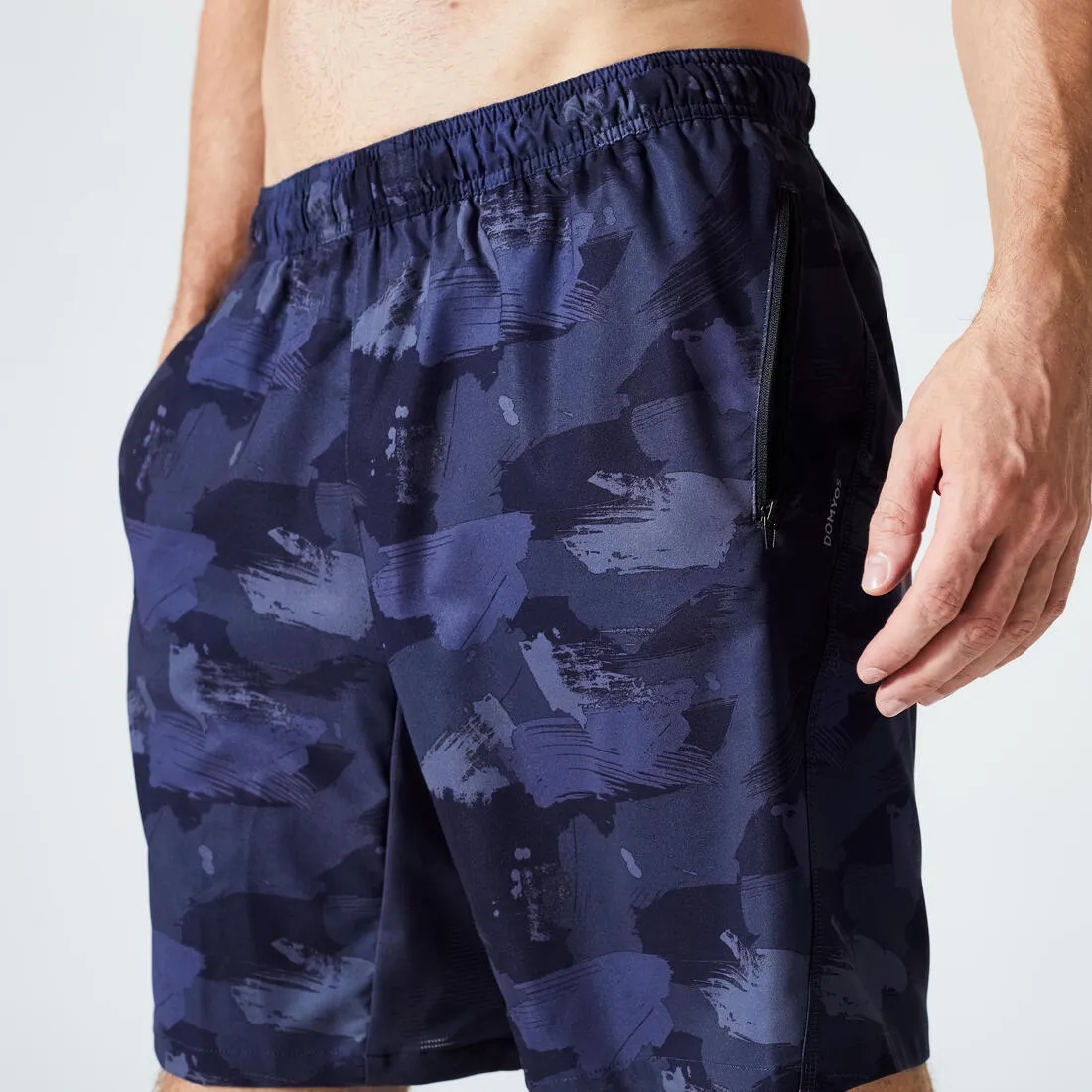 Fitness Shorts with Zip Pockets