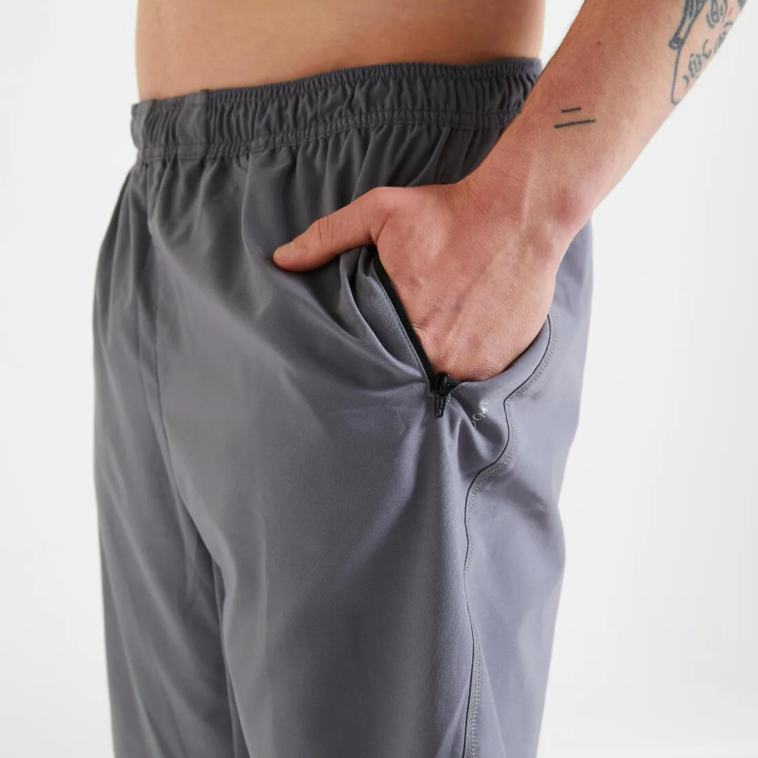 Fitness Shorts with Zip Pockets