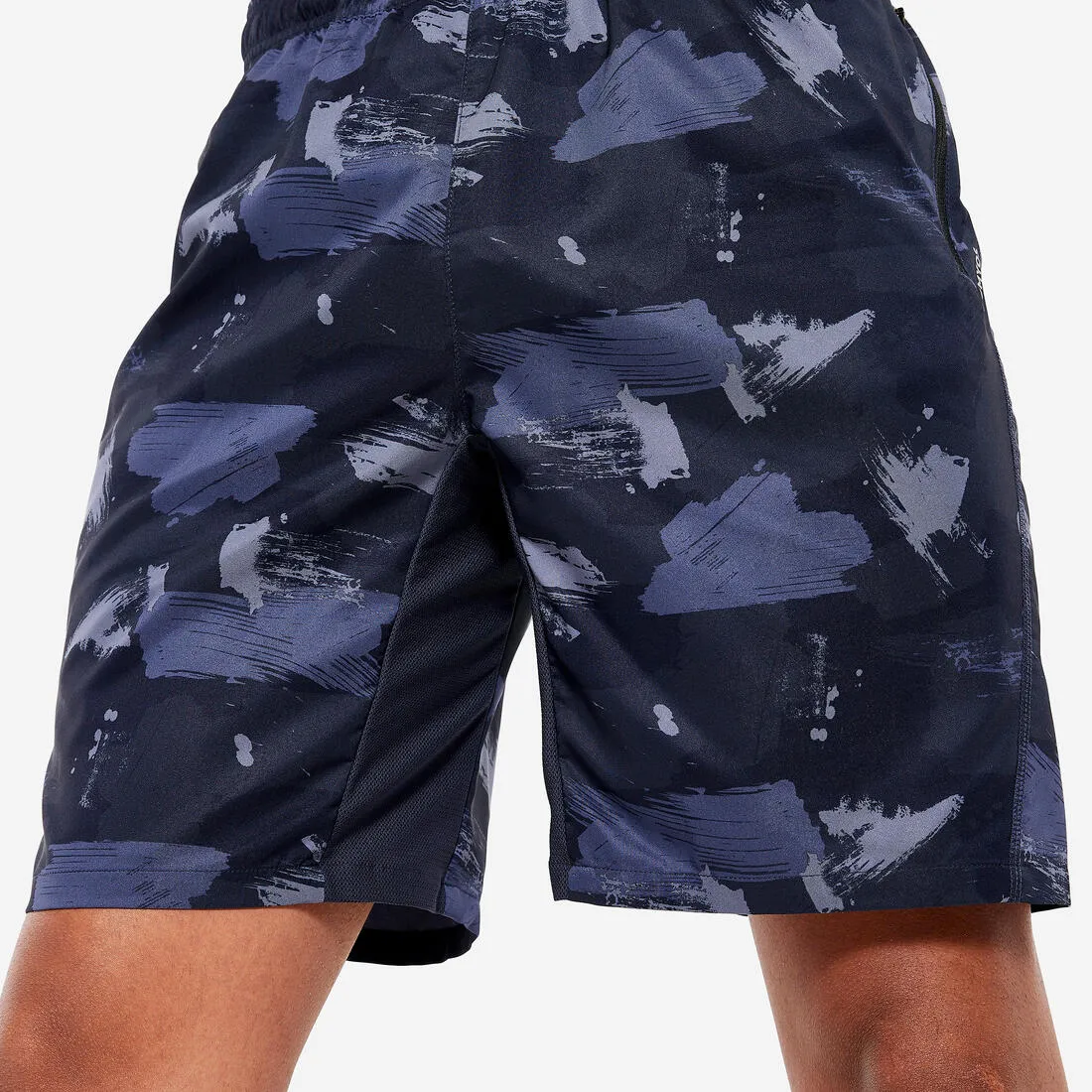 Fitness Shorts with Zip Pockets