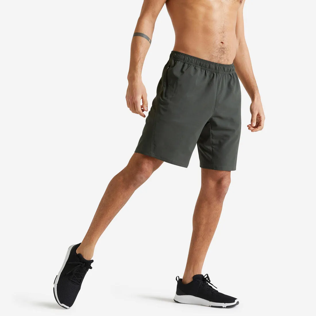Fitness Shorts with Zip Pockets