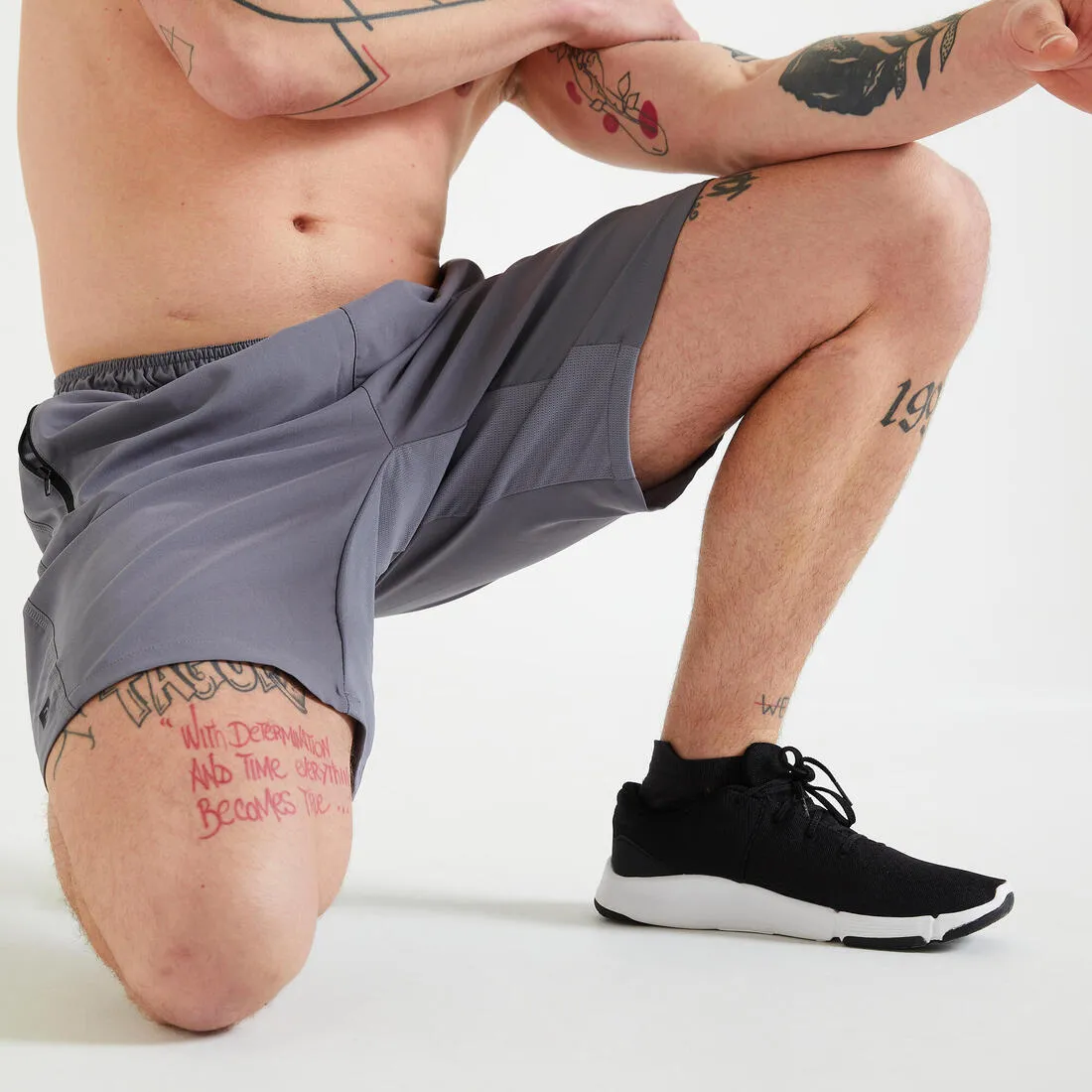 Fitness Shorts with Zip Pockets