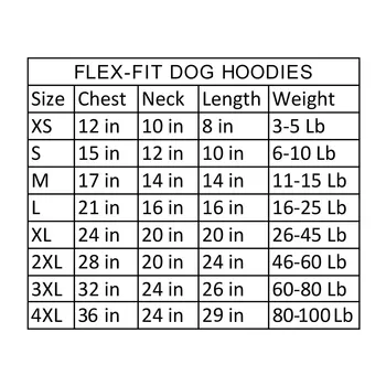 Flex-Fit Dog Hoodie Sweater - Purple
