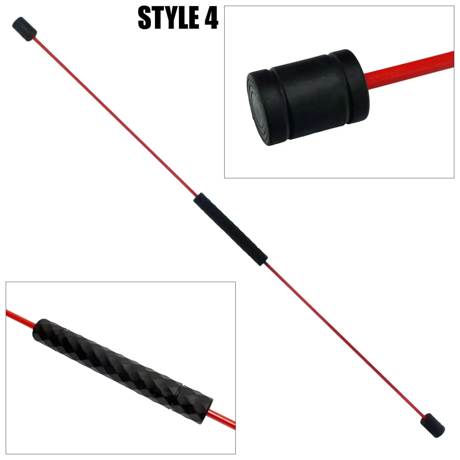 Flexibar Exercise Stick High-Frequency Vibration Pole for Fitness Workout Yoga & Zumba