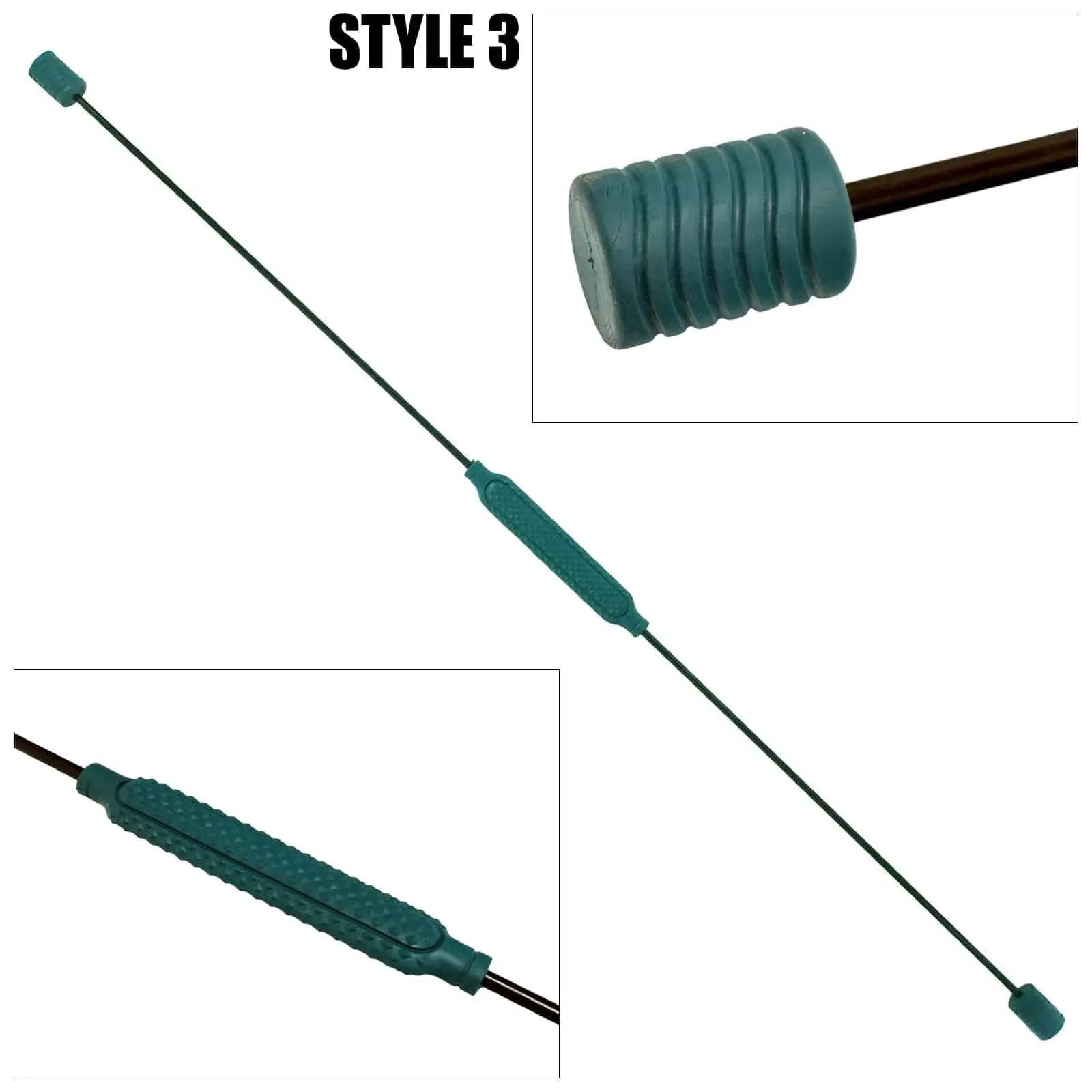 Flexibar Exercise Stick High-Frequency Vibration Pole for Fitness Workout Yoga & Zumba