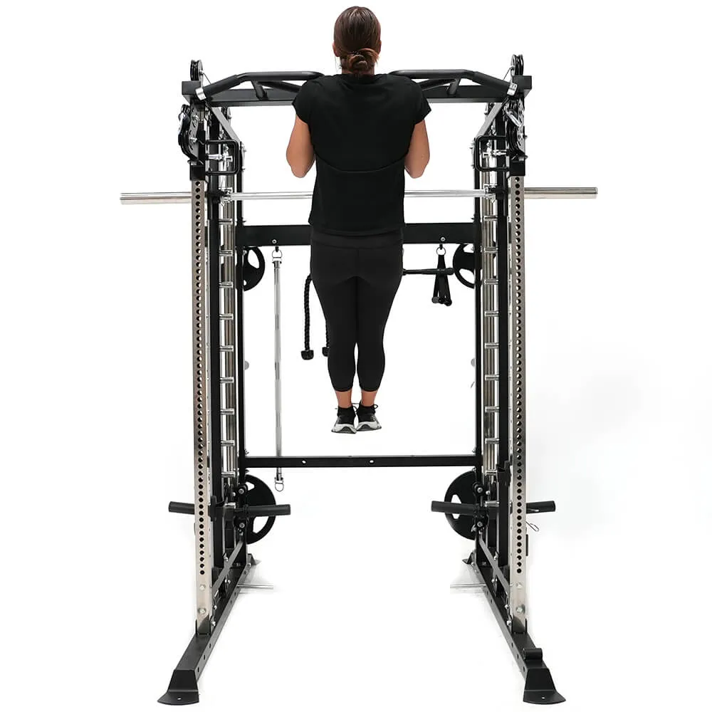 Force USA G3 Smith Machine Power Rack Cage And Multi Functional Trainer Cable Cross Over Gym All In One