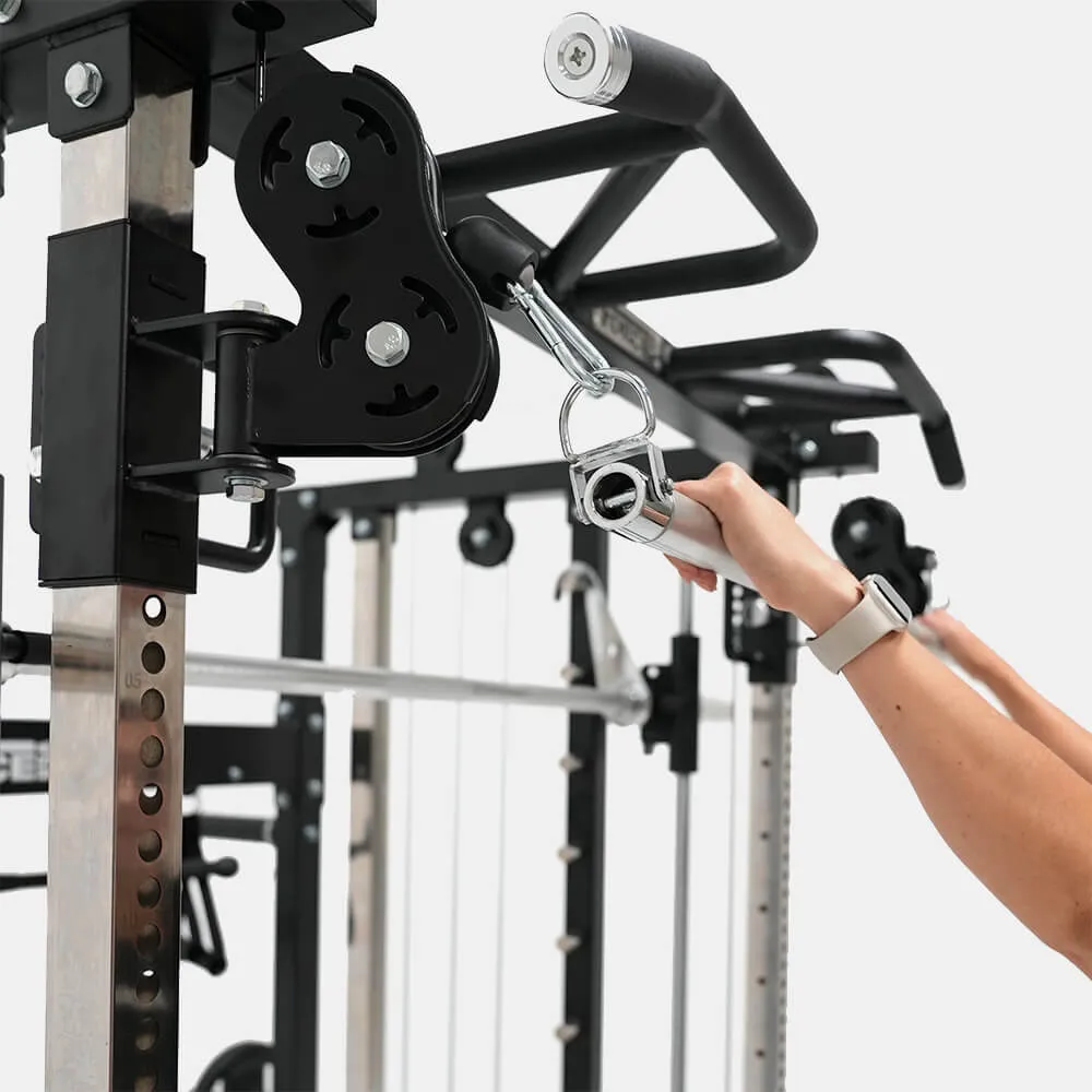 Force USA G3 Smith Machine Power Rack Cage And Multi Functional Trainer Cable Cross Over Gym All In One