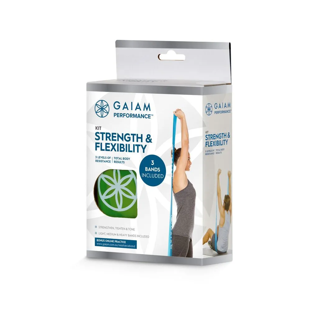 Gaiam Performance Strength & Flexibility Kit