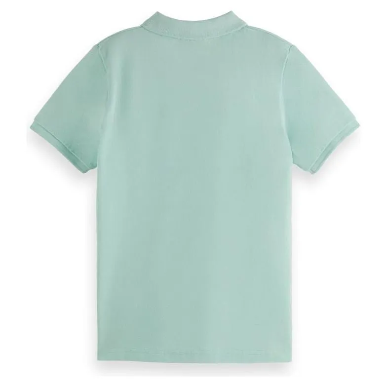 Garment-Dyed Short-Sleeved Polo - Mint