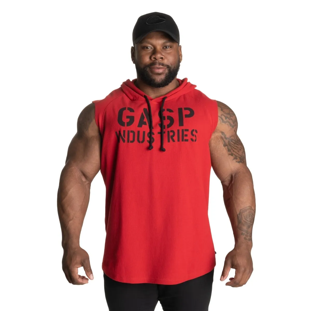 GASP Thermal SL Hoodie - Chilli Red