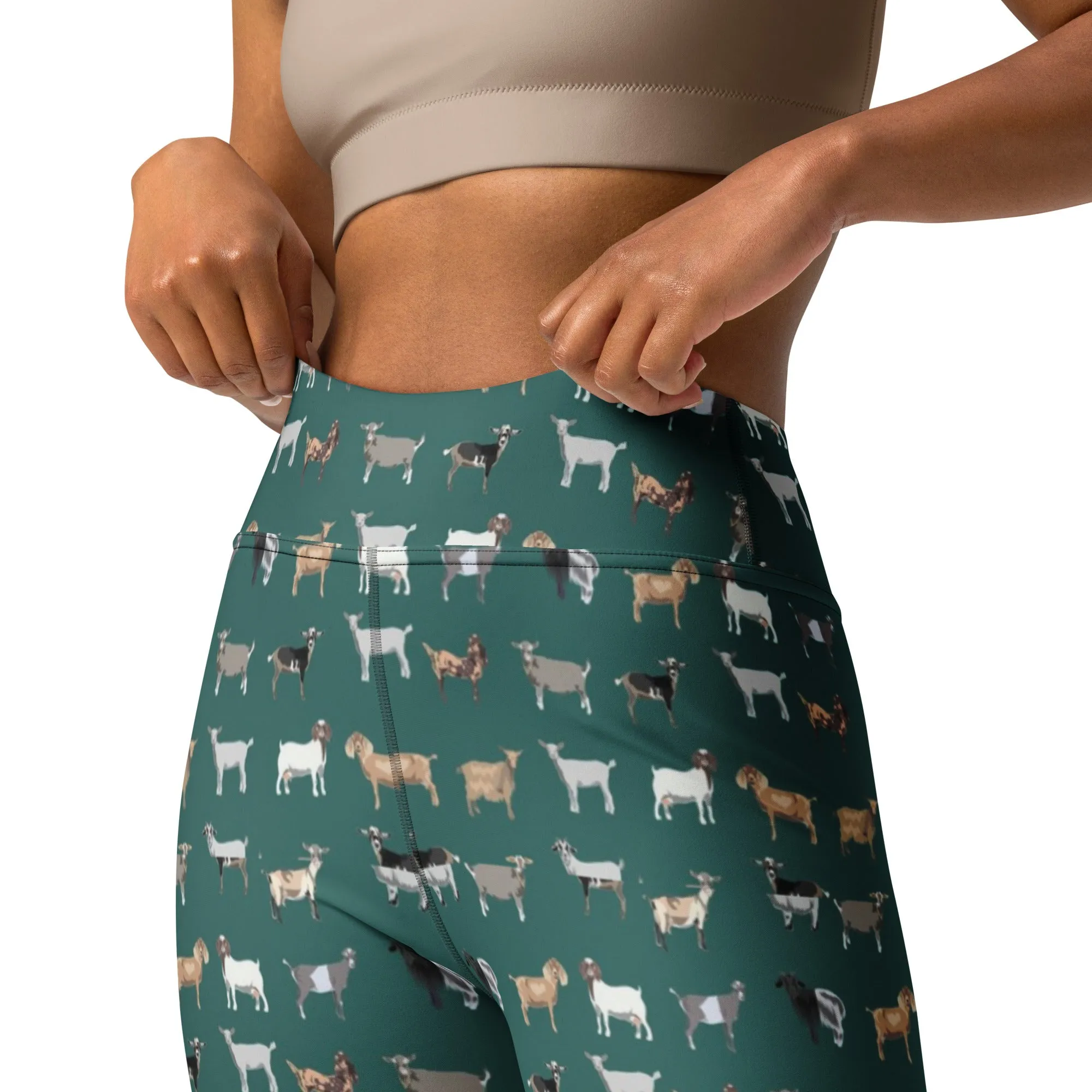 Goat Yoga Leggings – Comfortable, Stretchy & Perfect for Every Pose
