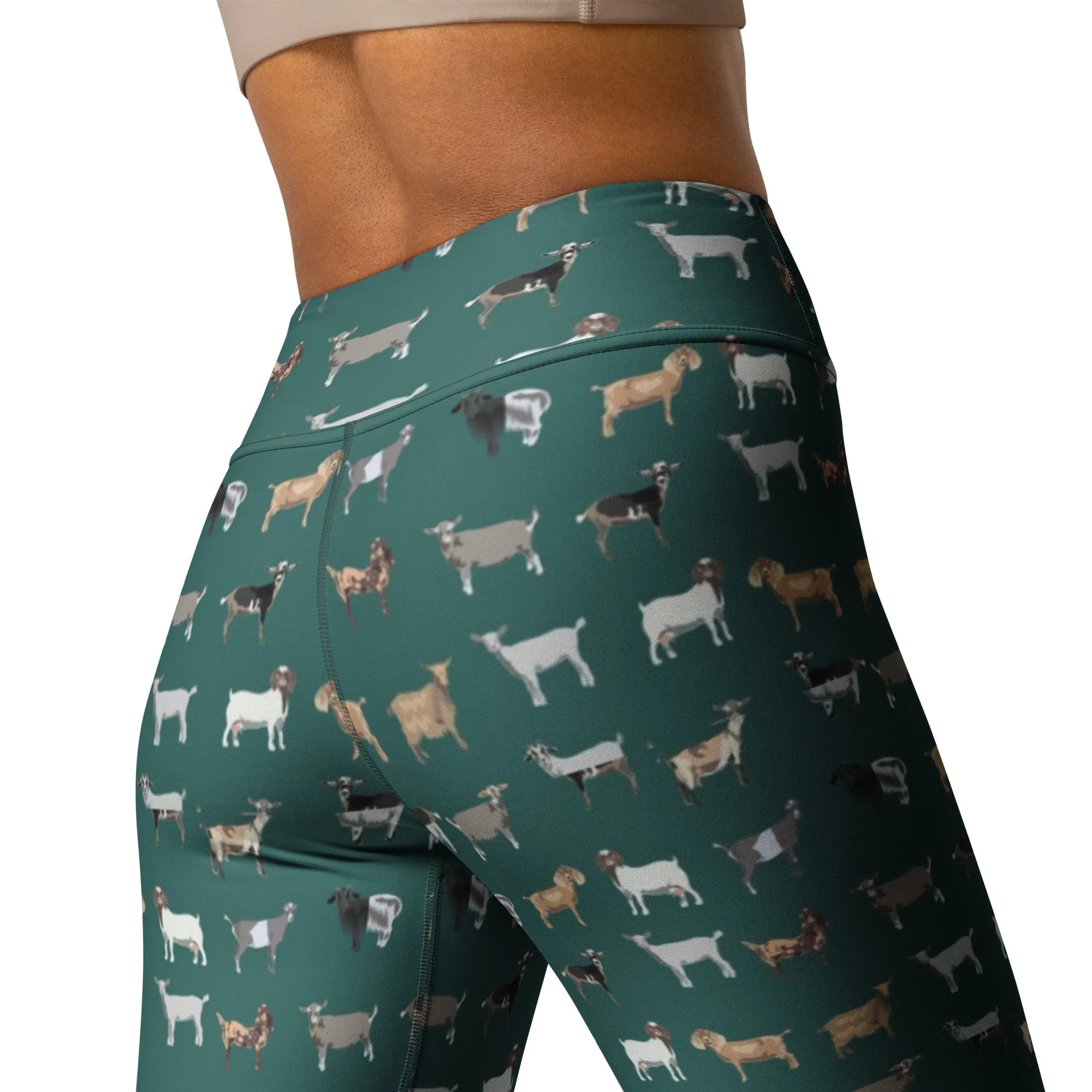 Goat Yoga Leggings – Comfortable, Stretchy & Perfect for Every Pose