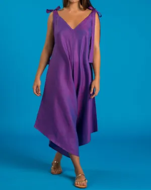 Granadina Linen Jumper - Violet