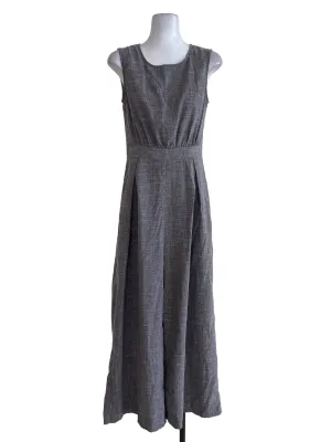 Grey Twill Jumpsuits