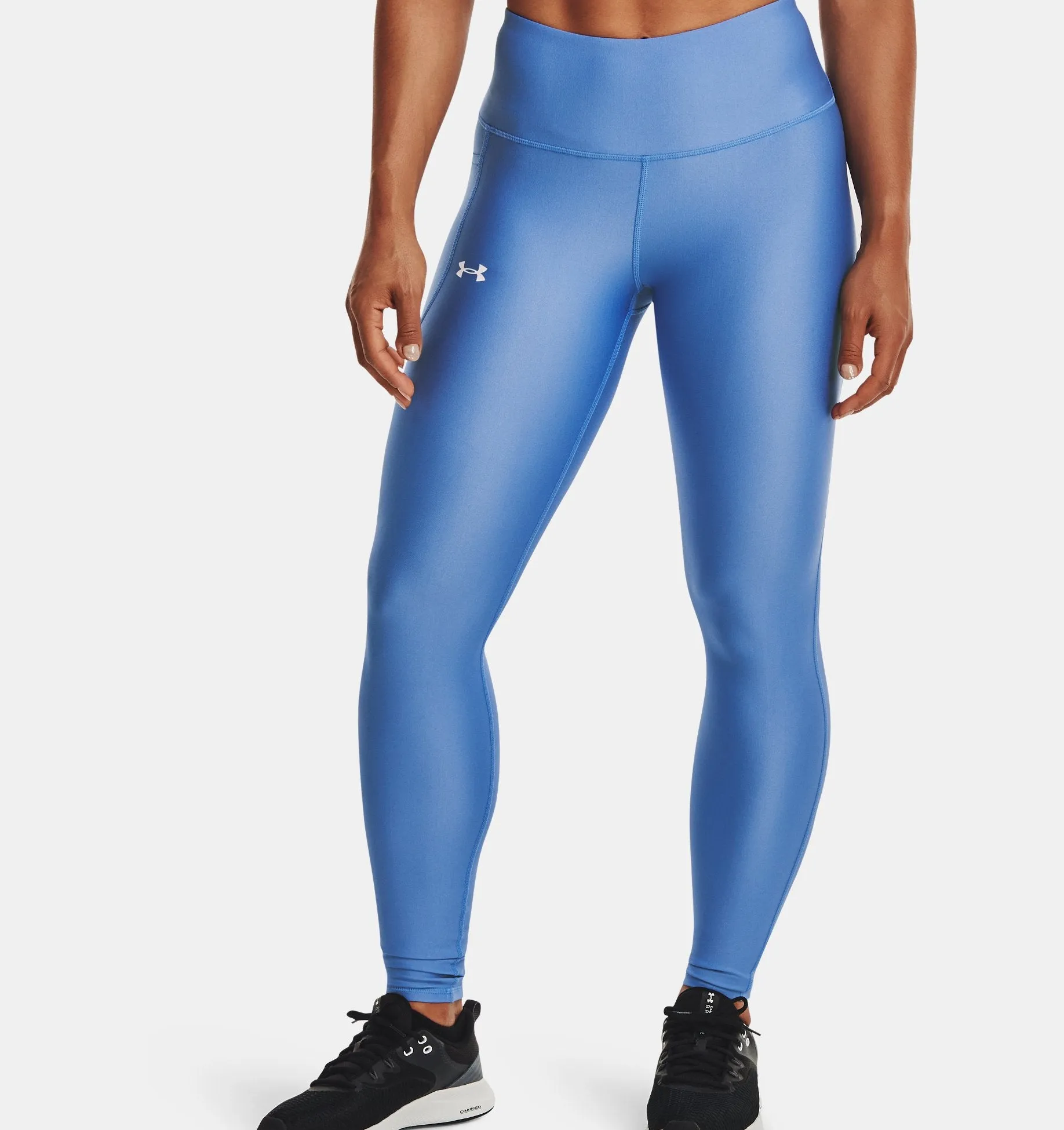 HEATGEAR ARMOUR NO-SLIP WAISTBAND BRANDED FULL-LENGTH LEGGINGS