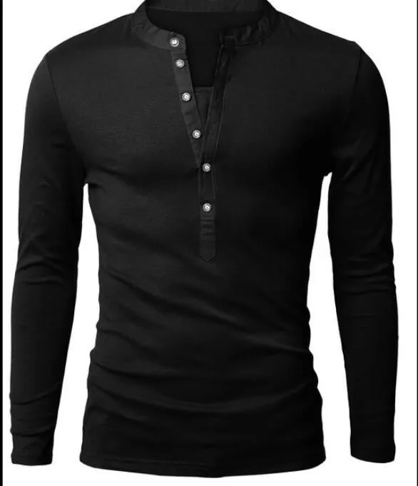 High Fashion Long Sleeve Men Polo Men Cotton Casual Breathable Fitness Boss Men Polo Shirts 3 Colors