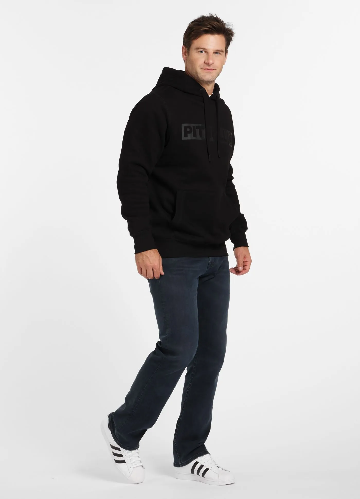 Hilltop Men's Hoodie - Black