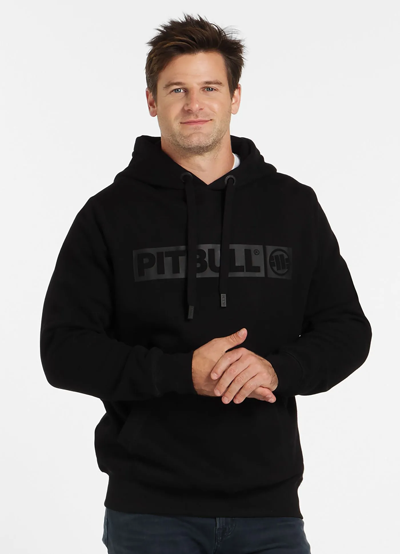 Hilltop Men's Hoodie - Black