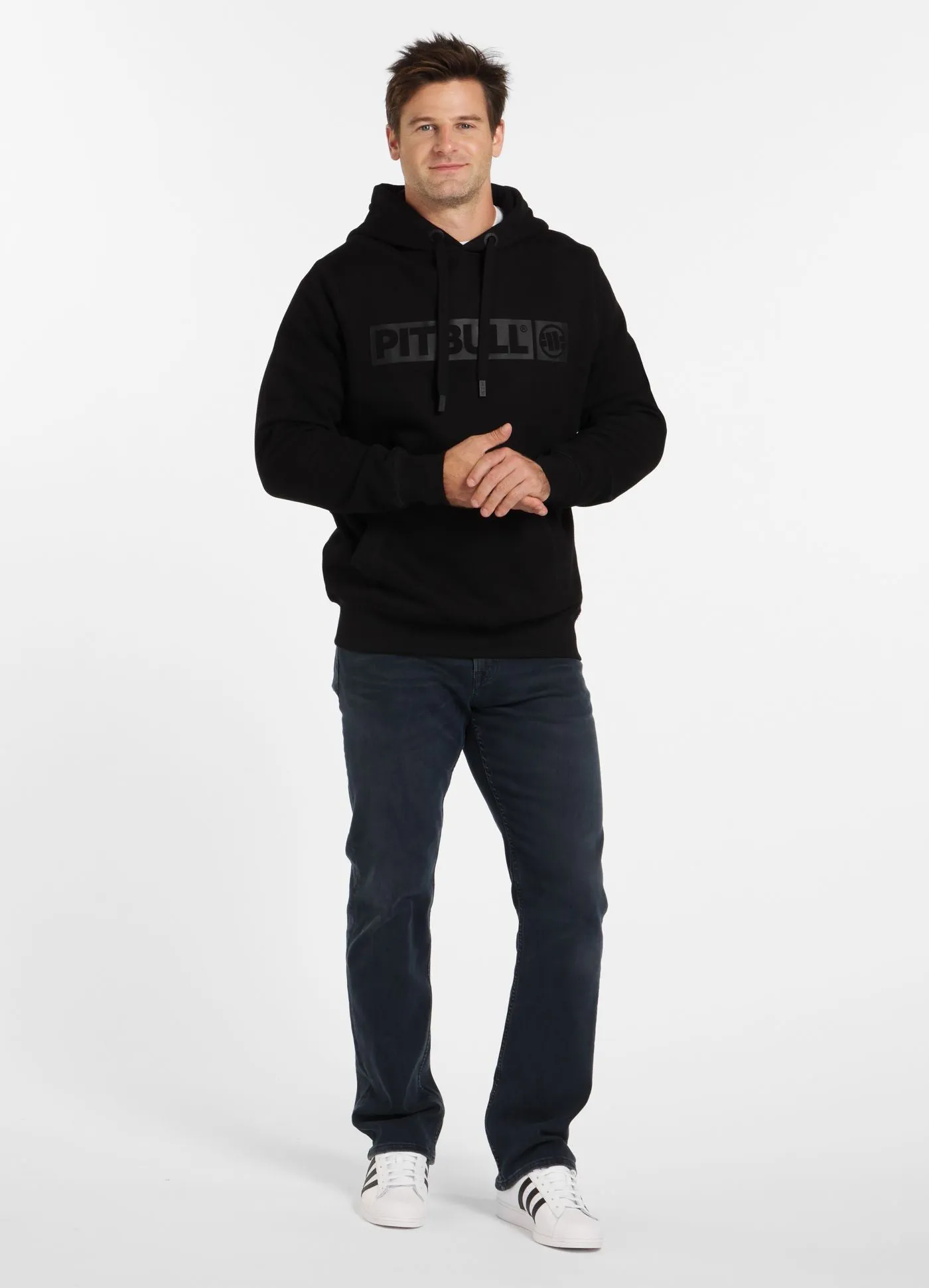 Hilltop Men's Hoodie - Black