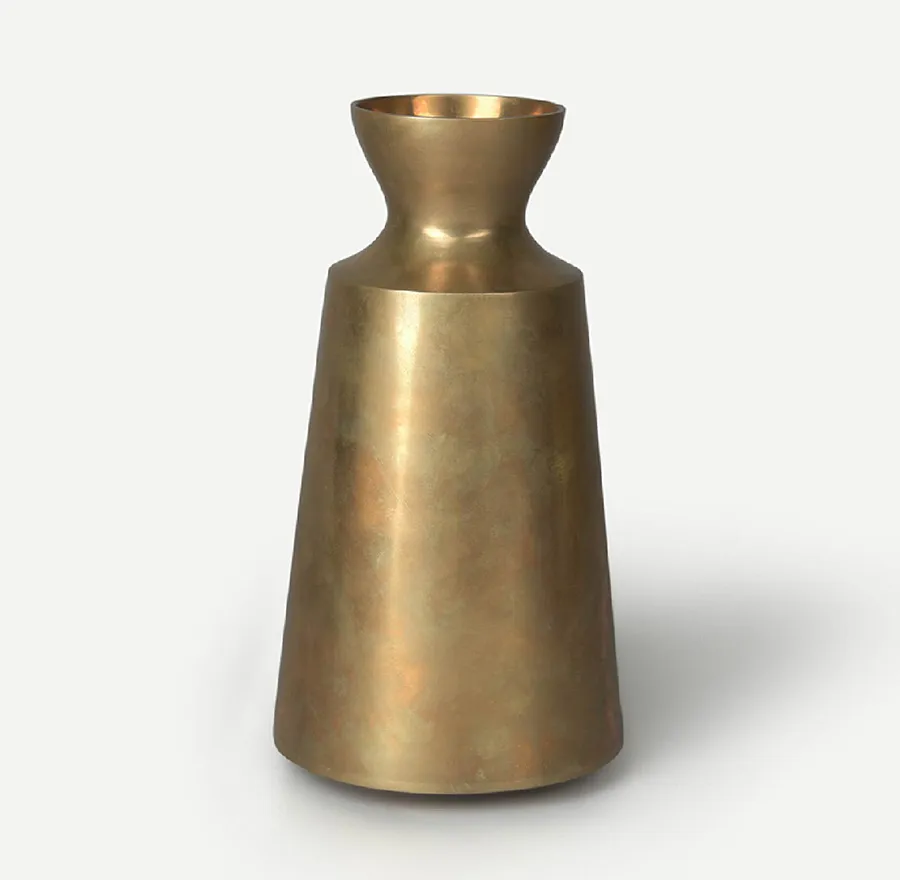 Home Tableware Vases Prakrit-Kansa Vase-Ikai Asai