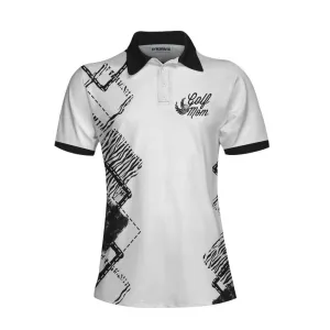 I Didn't Choose The Golf Mom Life It Chose Me Golf Women Polo Shirt