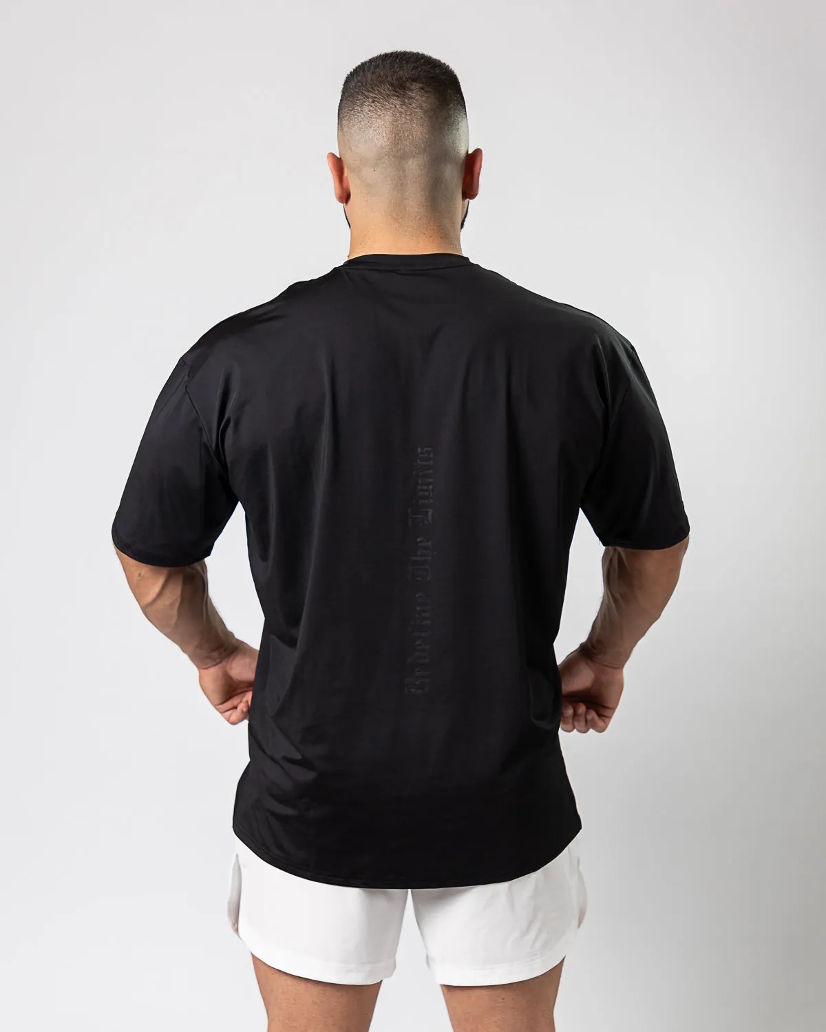 Icon Oversized Tee-Black