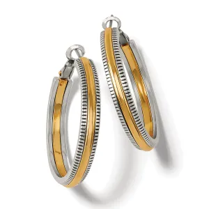 Interlok Noir Heirlom Hoop Earrings - JA9352