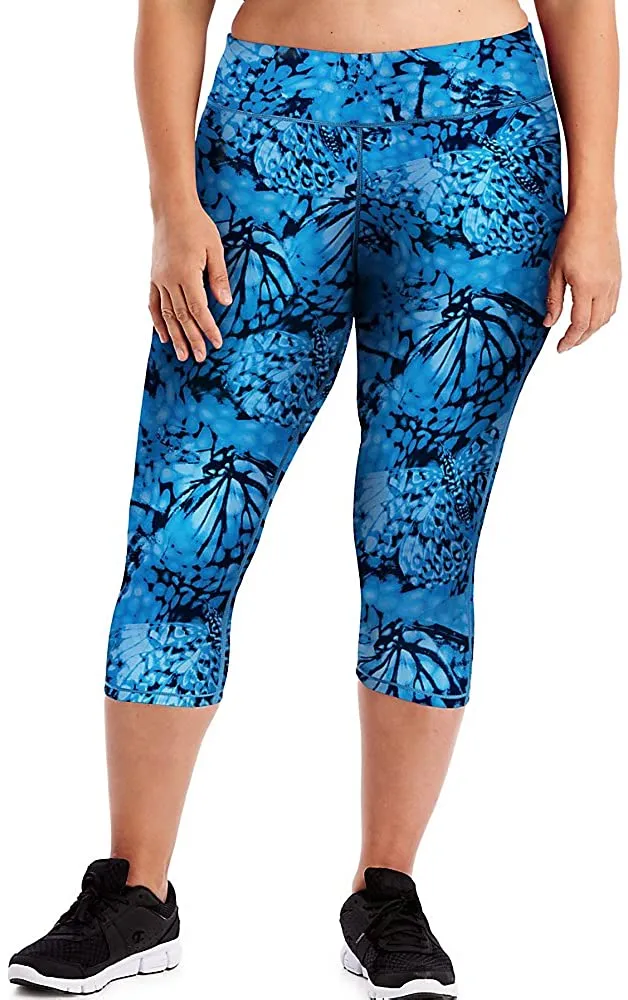 JUST MY SIZE Women's Plus Size Active Stretch Capri