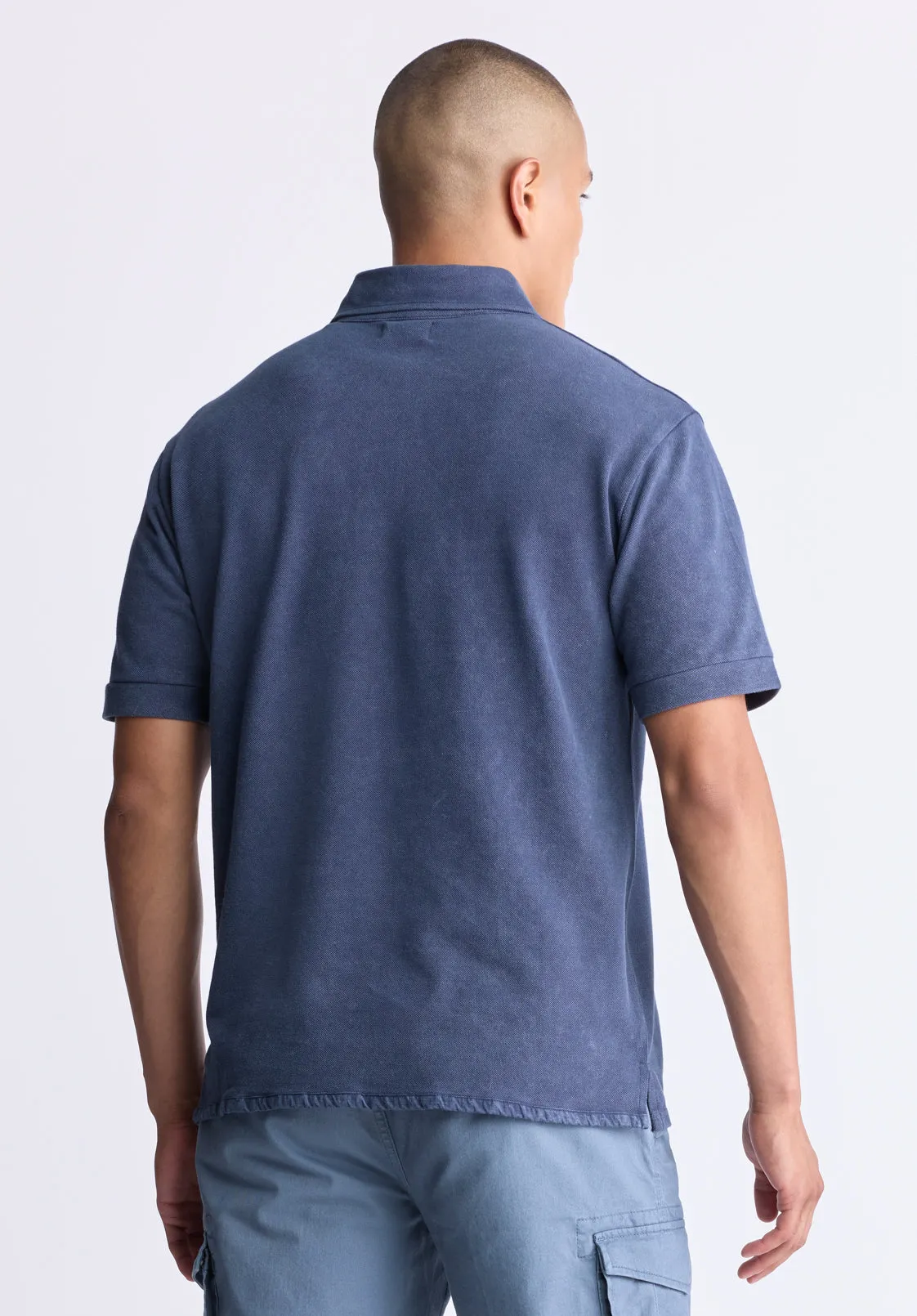 Kabold Men's Classic Polo, Midnight blue - BM24515