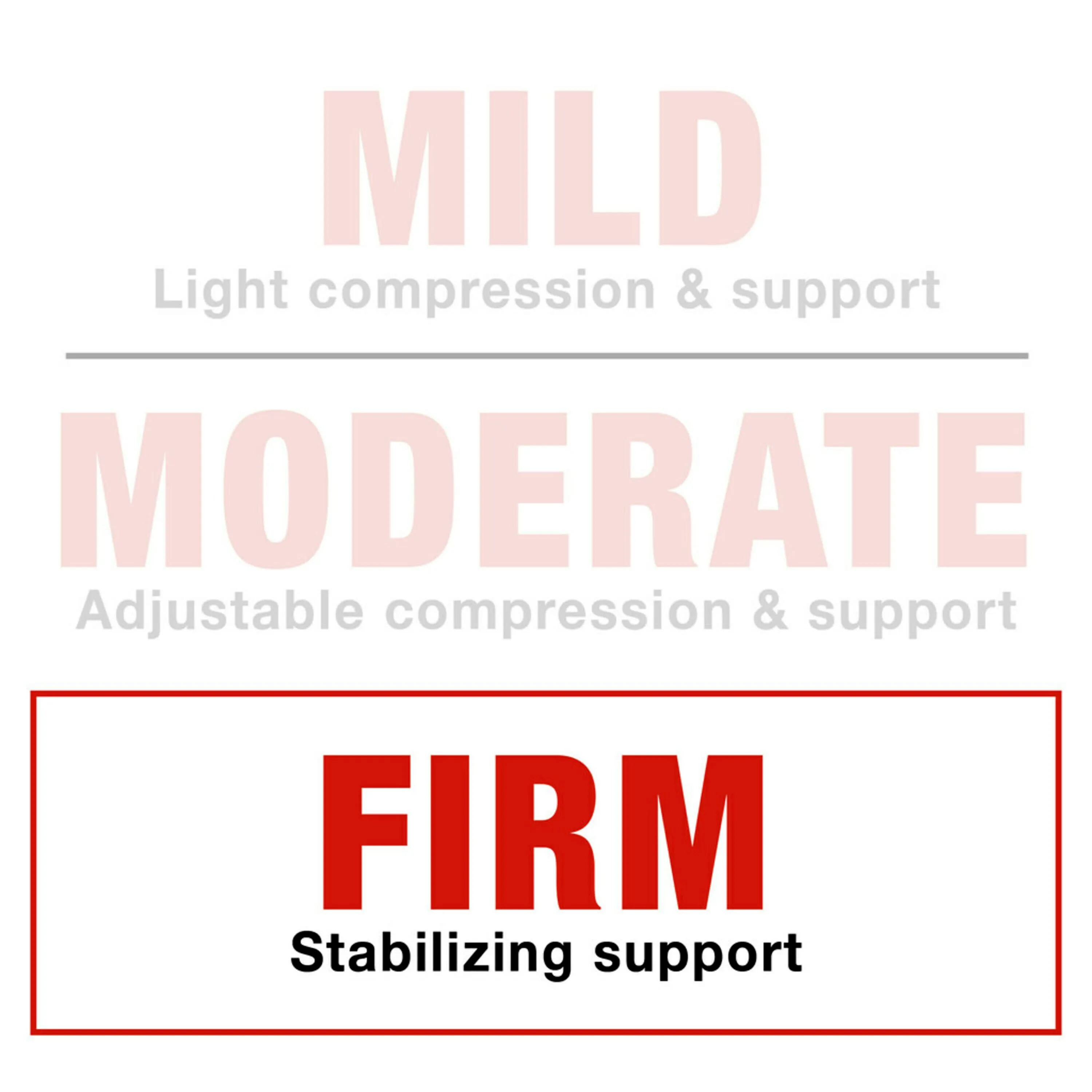 Knee Brace W/ Side Stabilizers, Easy-to-Use, Breathable