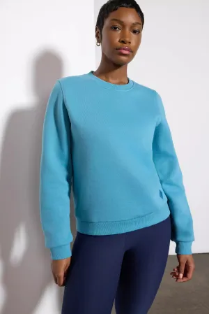 Luxefleece Sweatshirt - Adriatic Blue