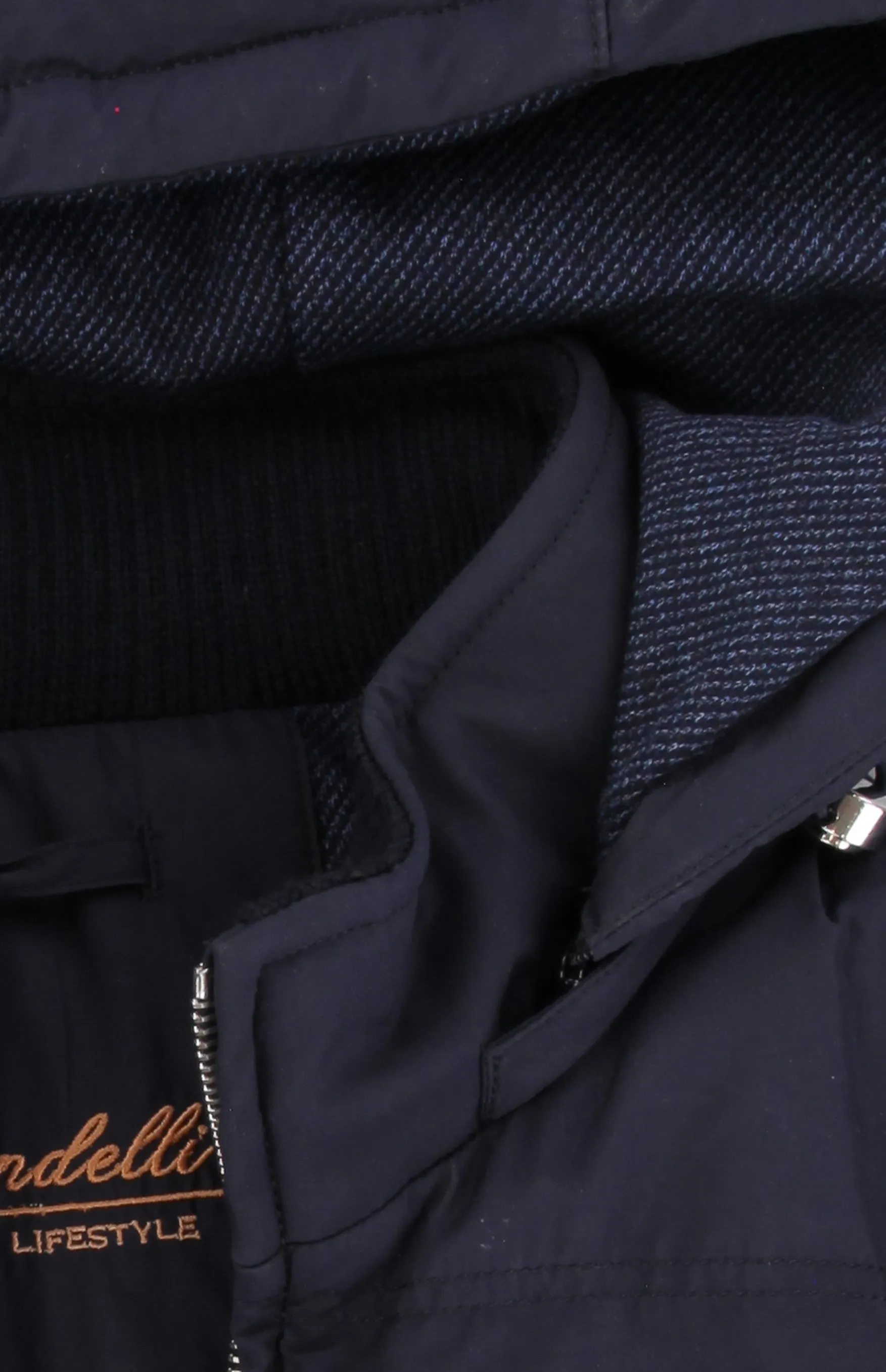 Mandelli Dark Blue Jacket Vest