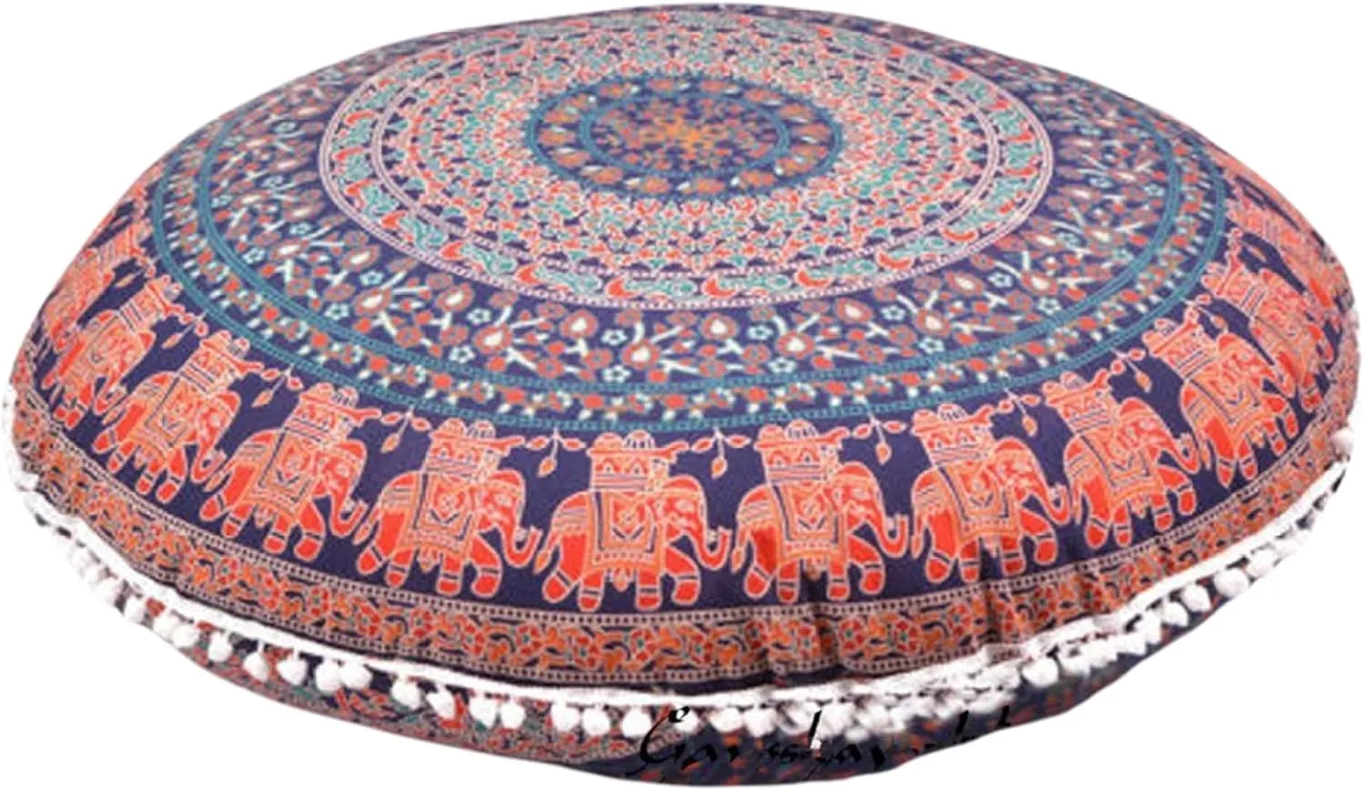 Meditation Cushion Cover Comfortable Round Floor Cushion