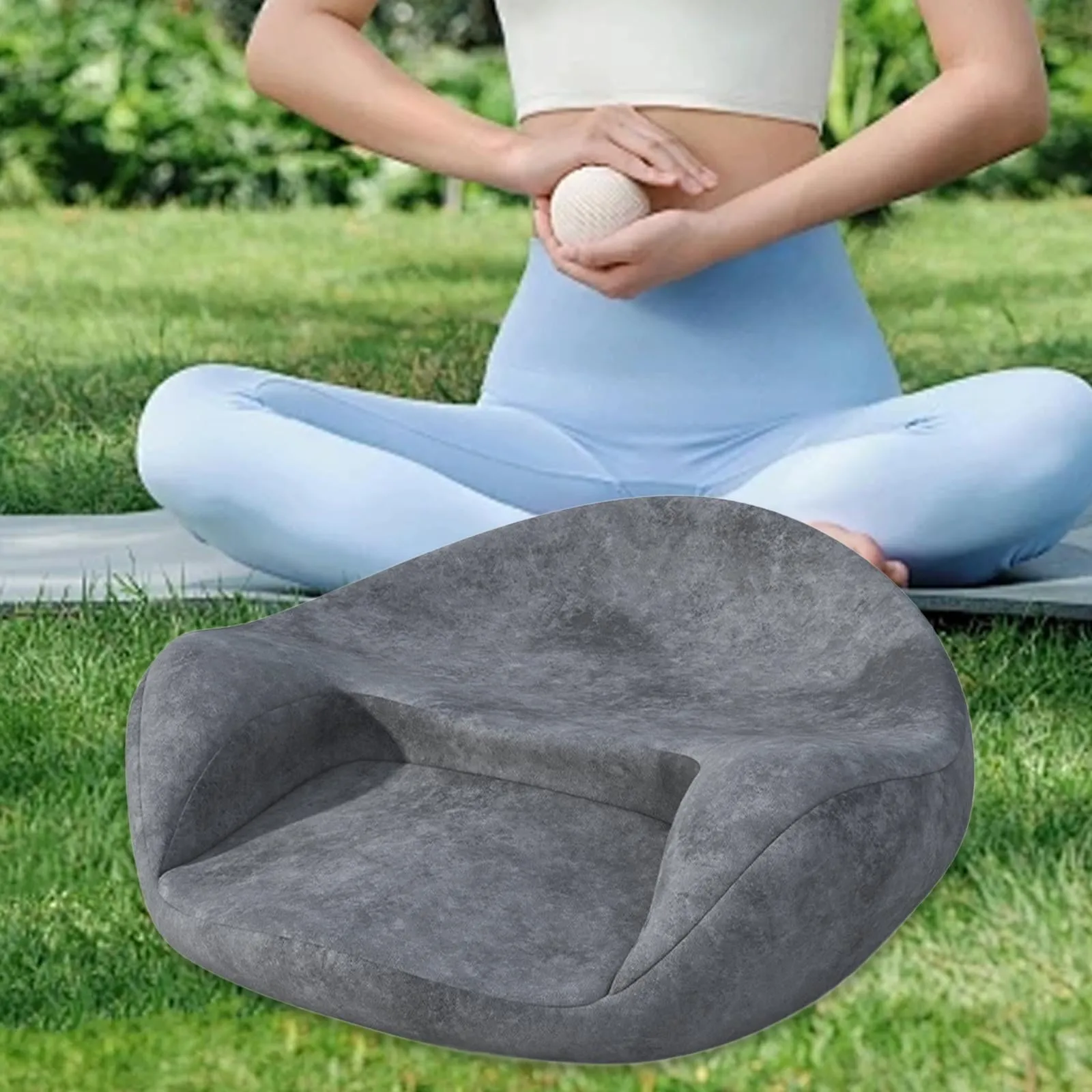 Meditation Cushion, Yoga Mat Pad