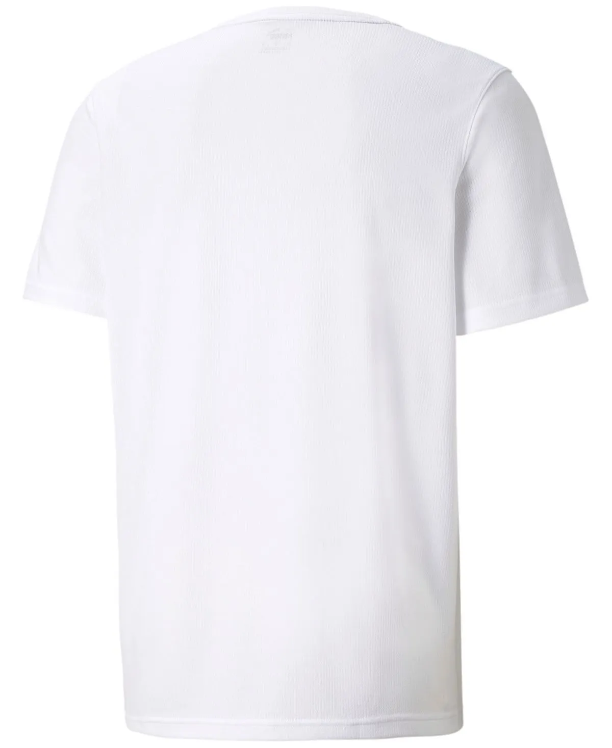Men's performance cat Puma T-shirt, white
