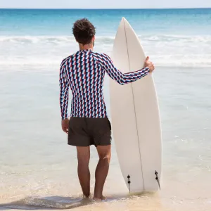 Men's Slim-Fit Rash Guard UPF 50 , Marina