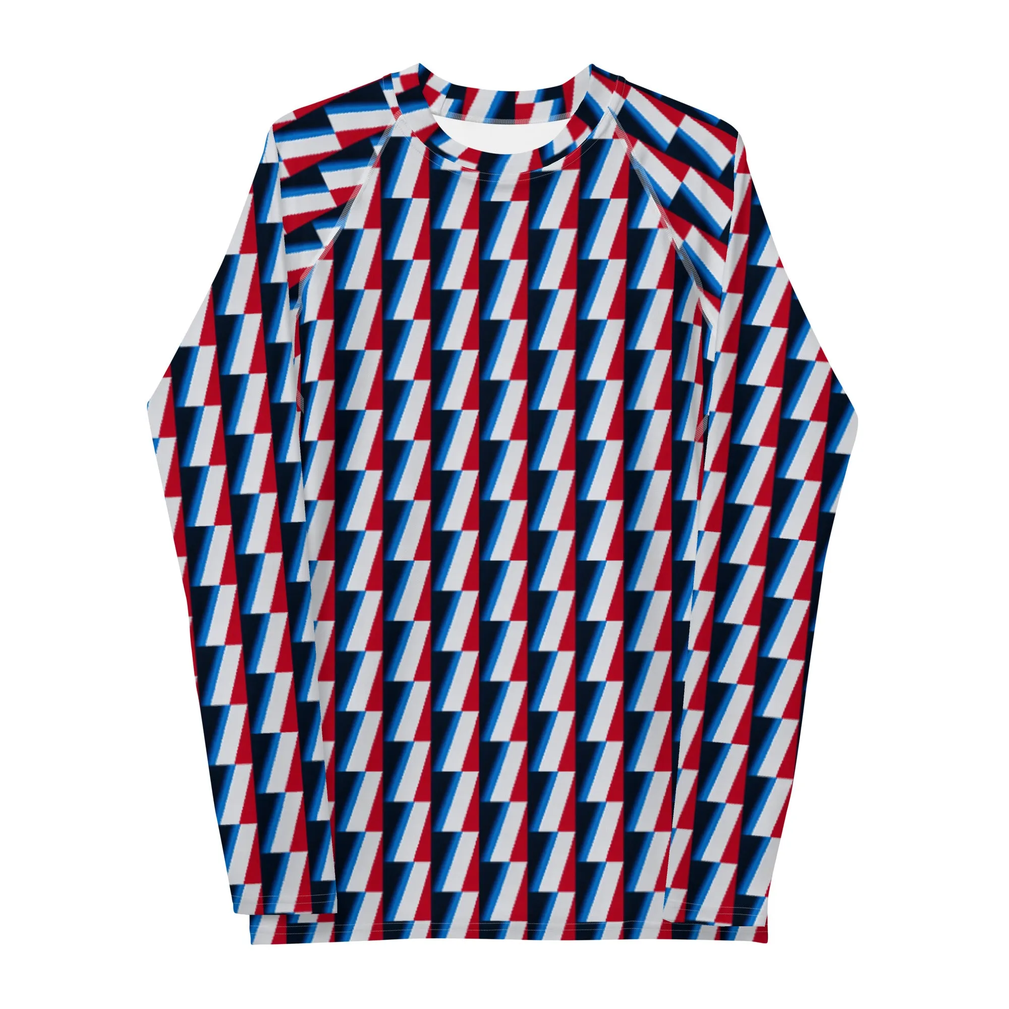 Men's Slim-Fit Rash Guard UPF 50 , Marina