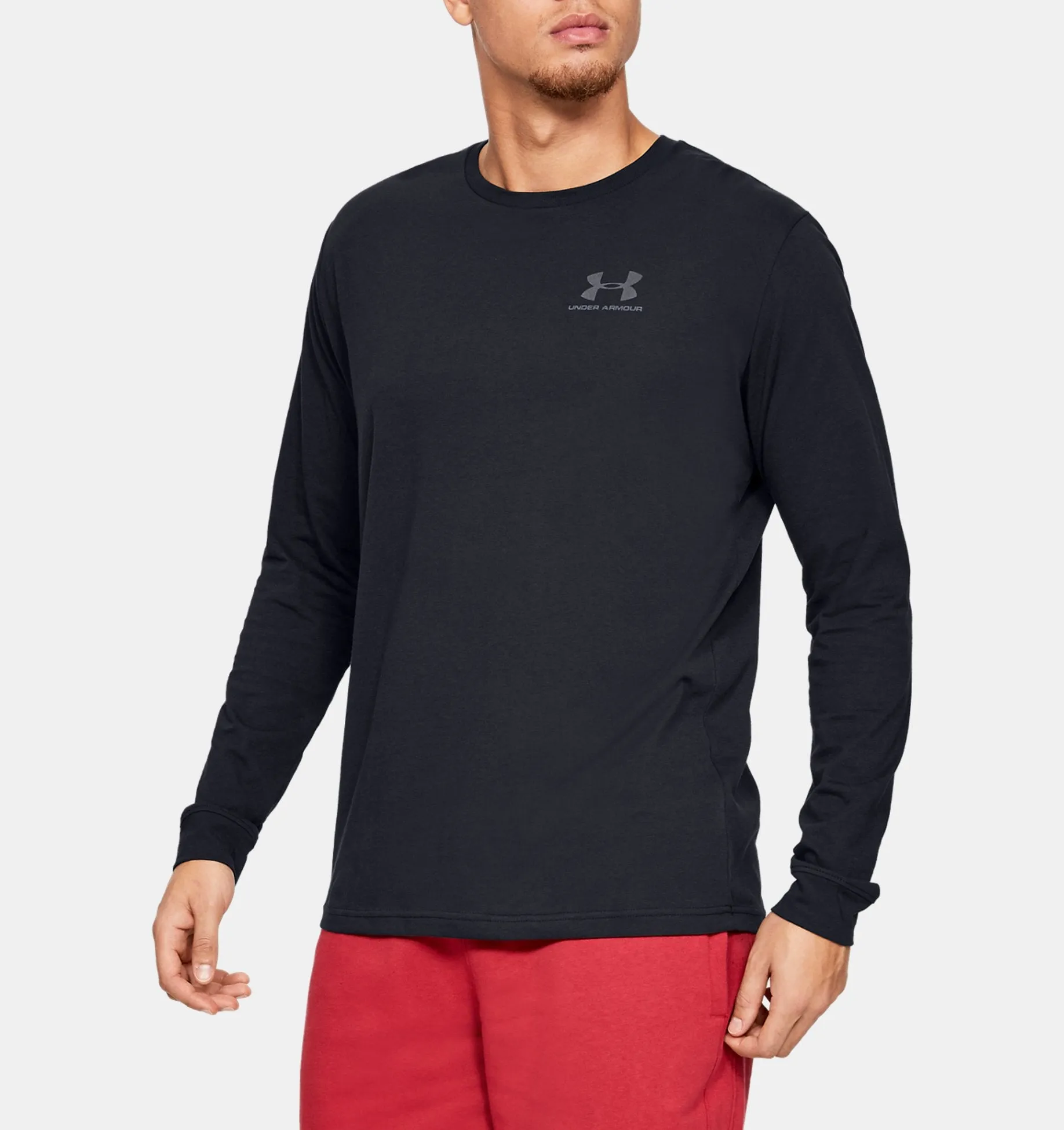 Men's Sportstyle Left Chest Long Sleeve