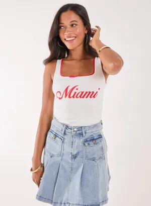 Miami Bow Vest