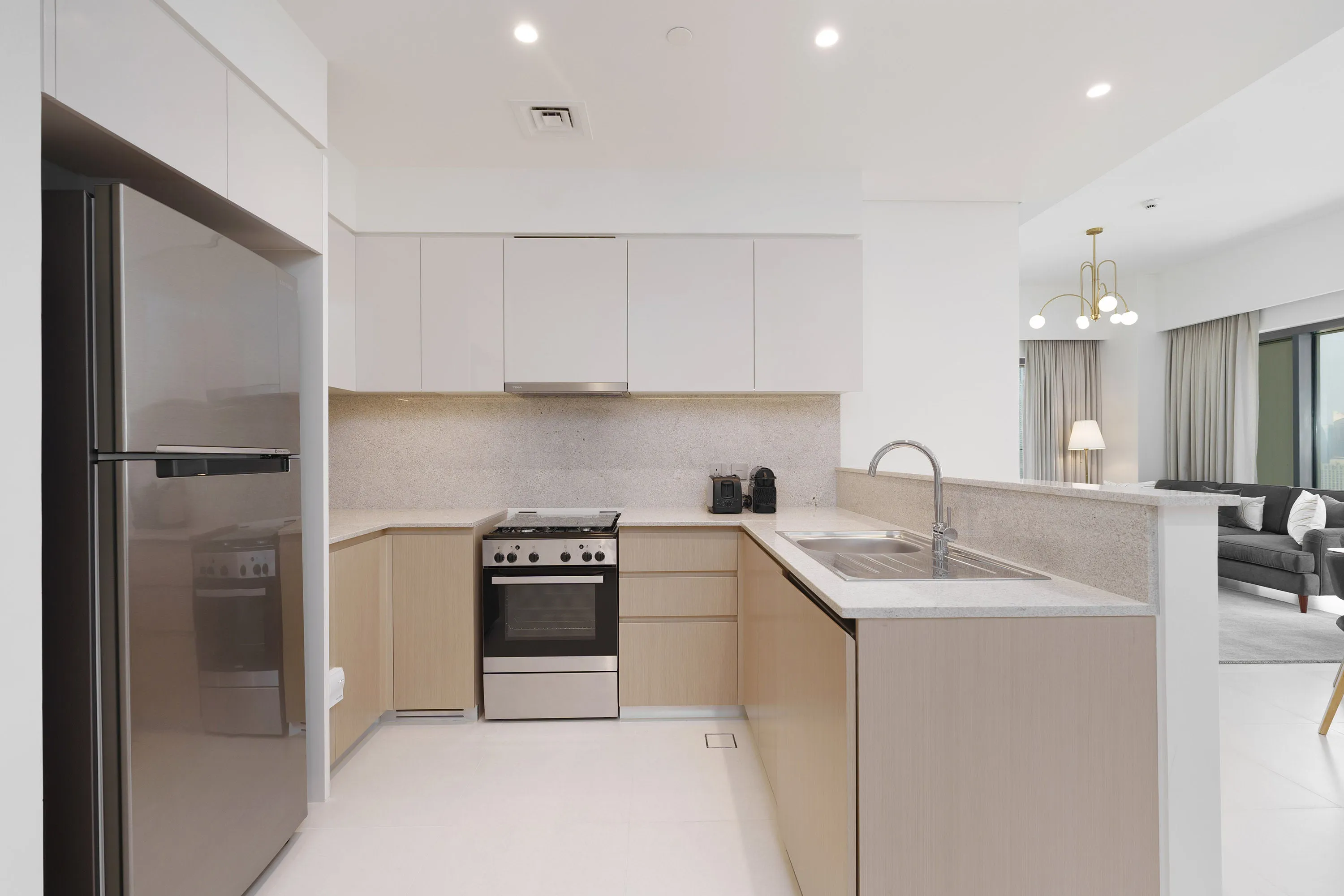 Modern Chic Apt w/ Unobstructed Burj Khalifa Views